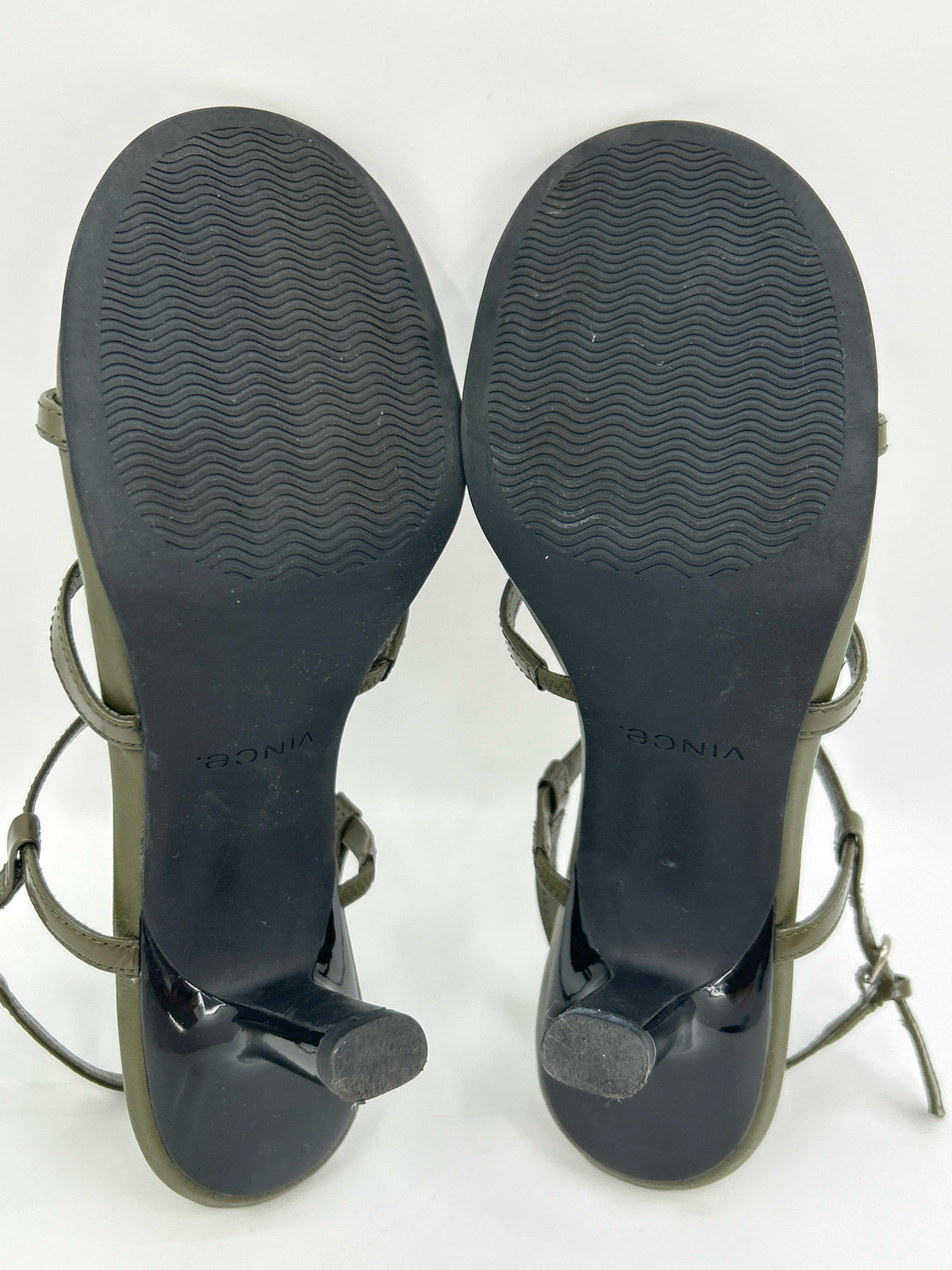 VINCE Size 6.5 OLIVE Women Sandal