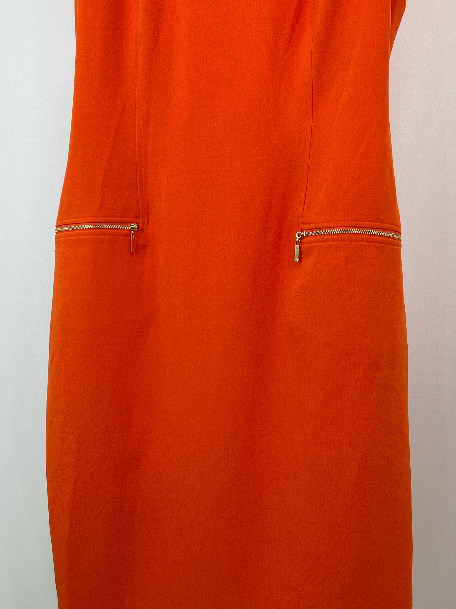 KASPER Size 16 Orange Women's Dress