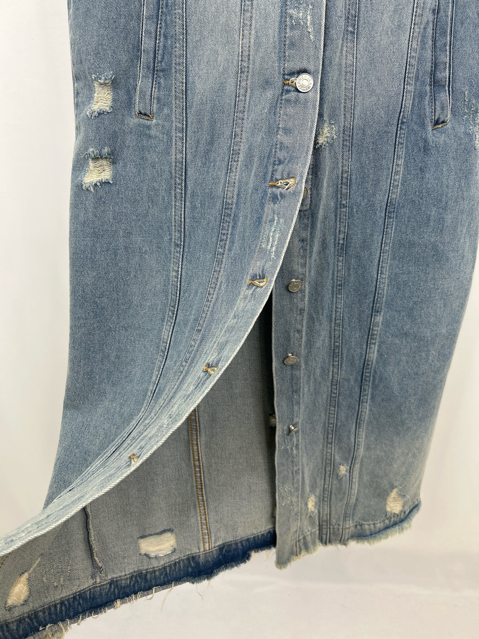 VERVET Size M BLUE DENIM Women Dress