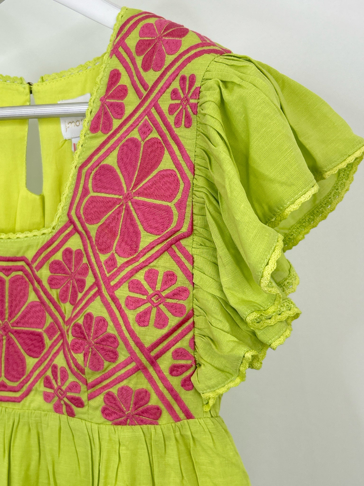 J. MARIE Size S Lime Green Women Top NWT