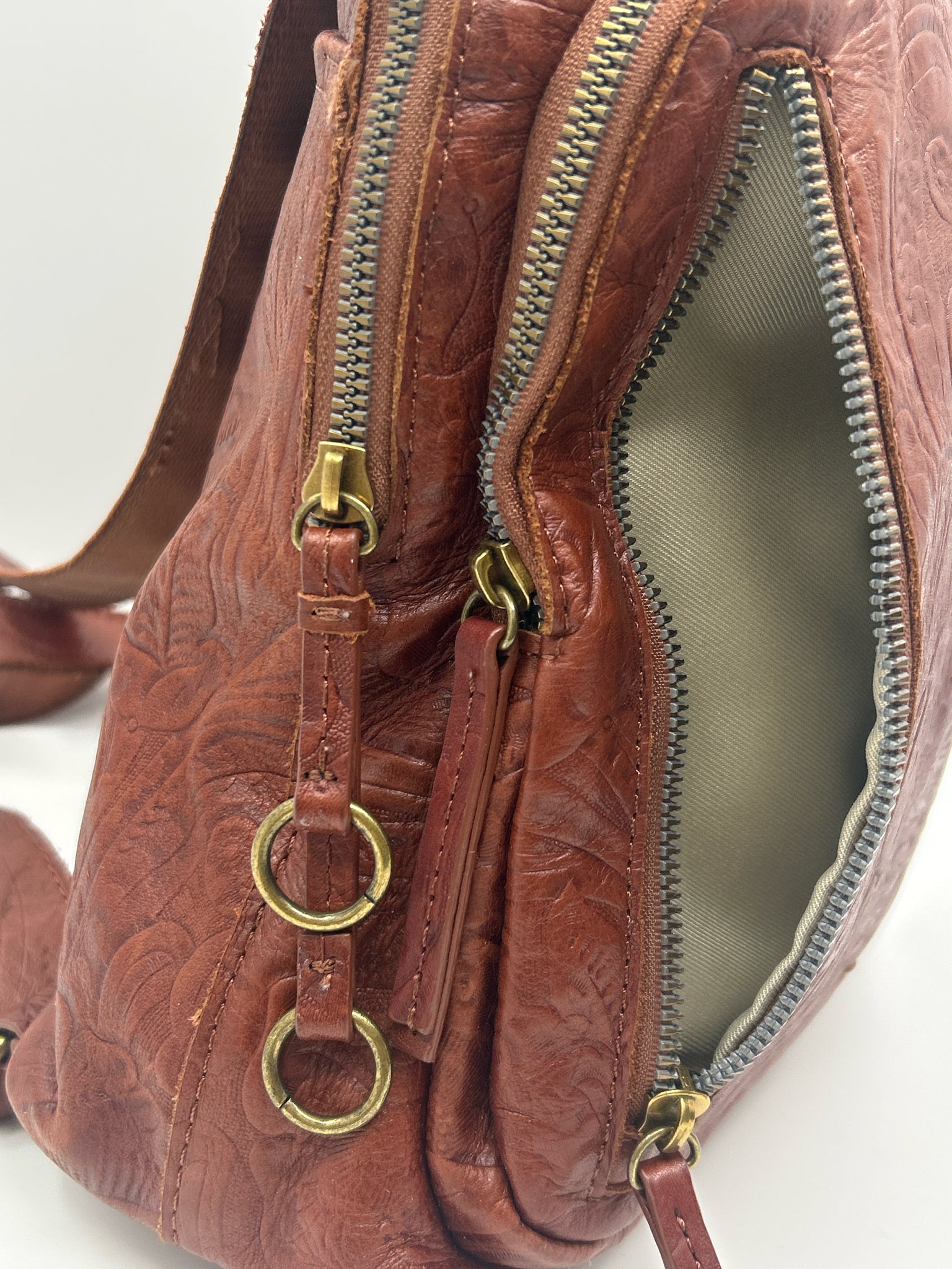 AMERICAN LEATHER CO Brown Women Backpack