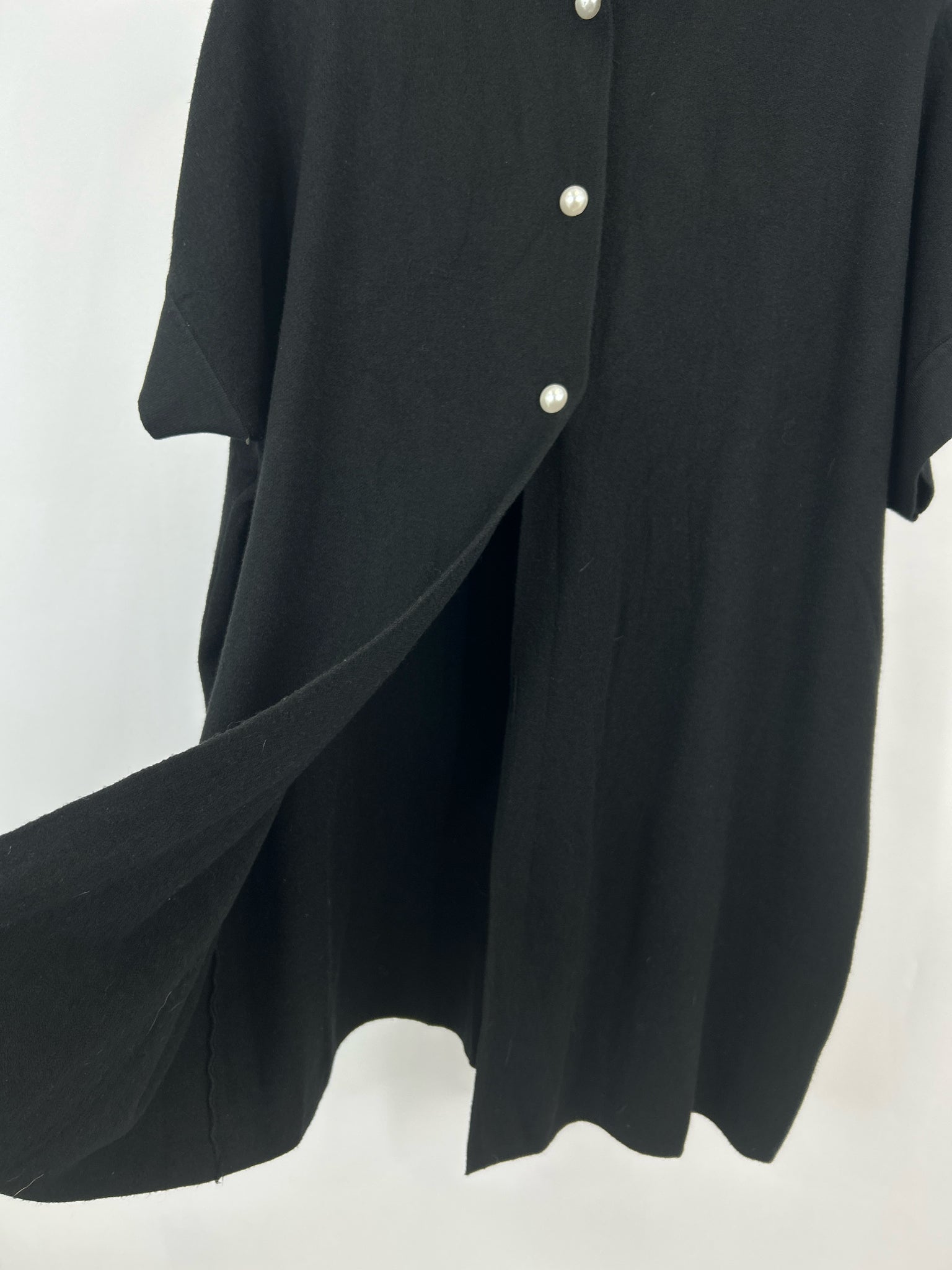 WORLD FASHION Size L/XL Black Women Jacket
