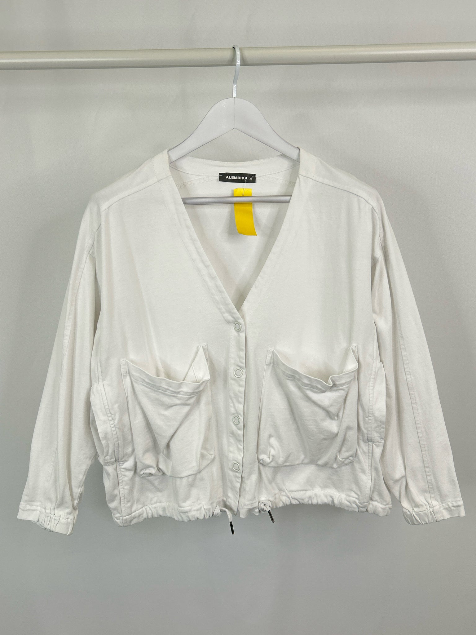 ALEMBIKA Size XS White Women Jacket