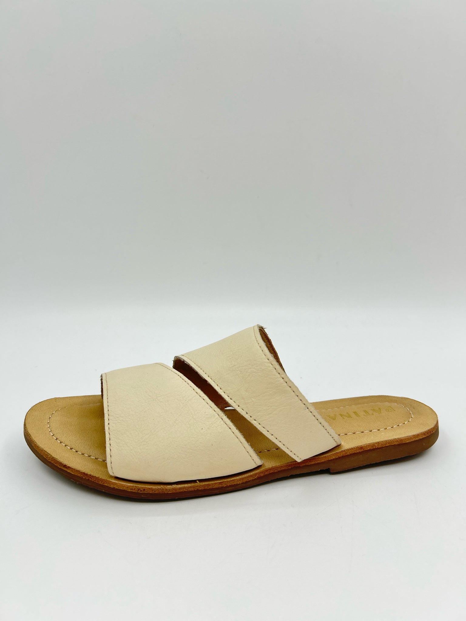 PATINA Size 6 BONE Women Sandal