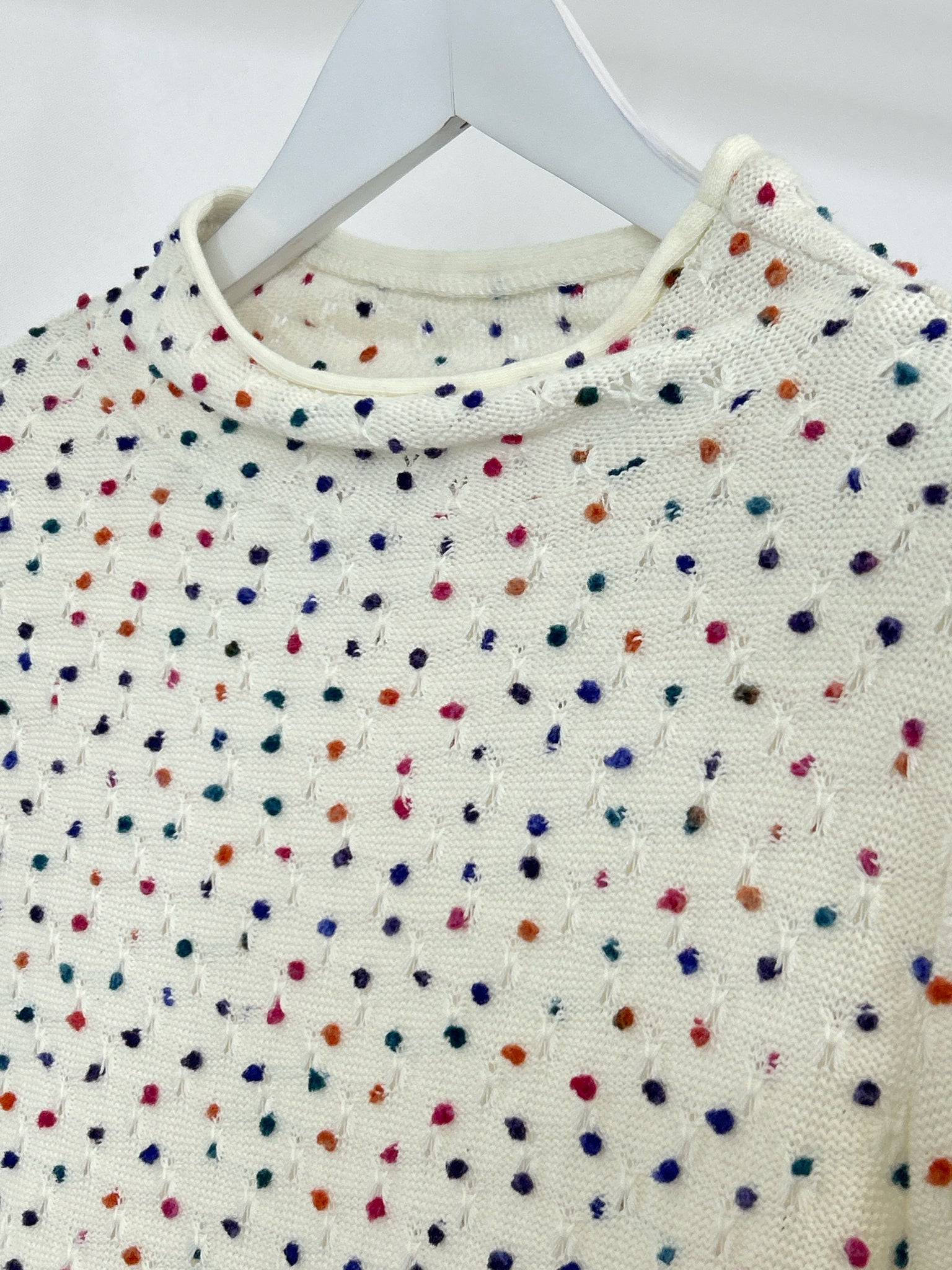 OLIVIA BY HABITAT CLOTHES Size S Ivory Women Sweater