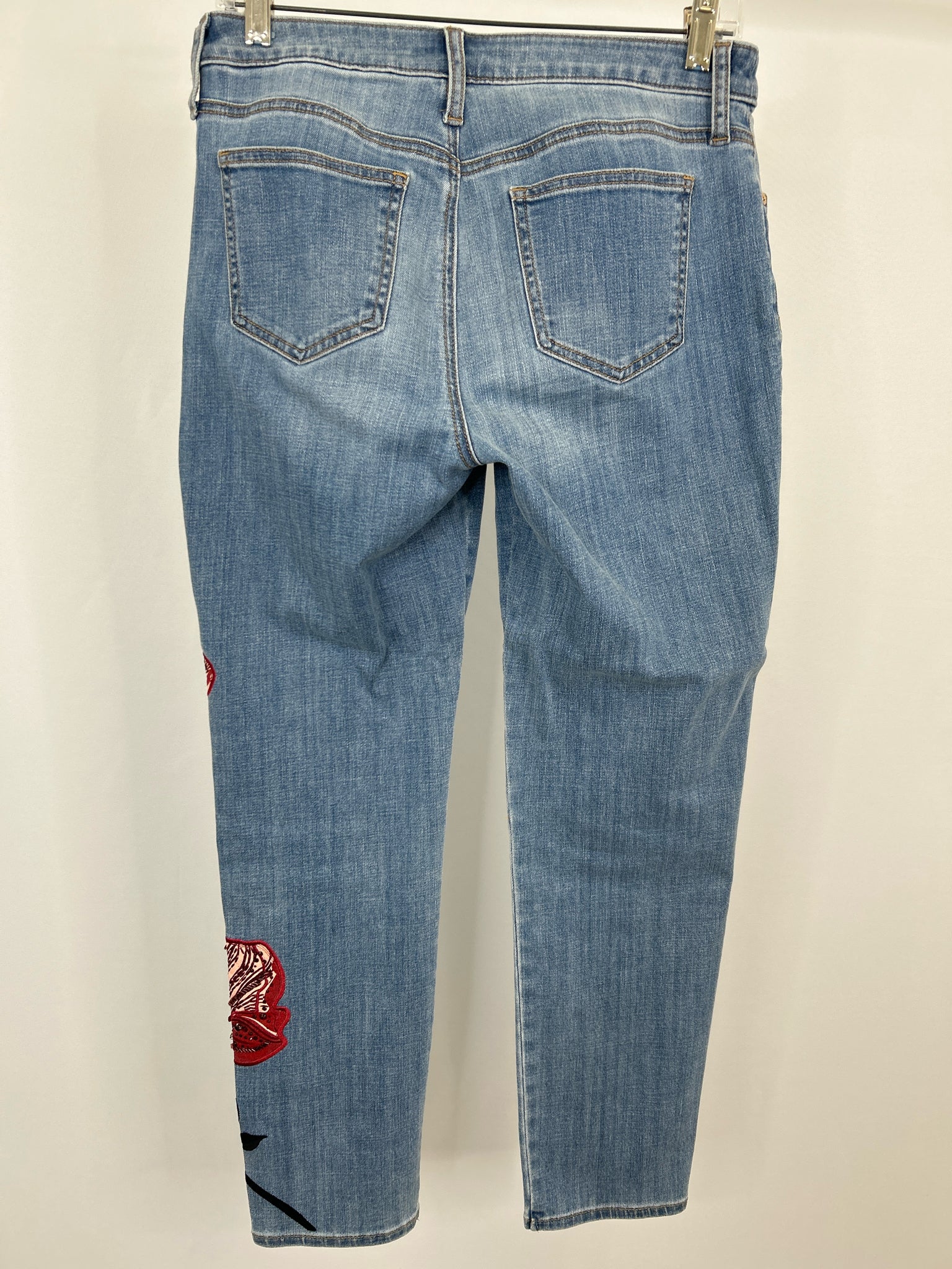 CHICO'S Size 4R BLUE DENIM Women jeans