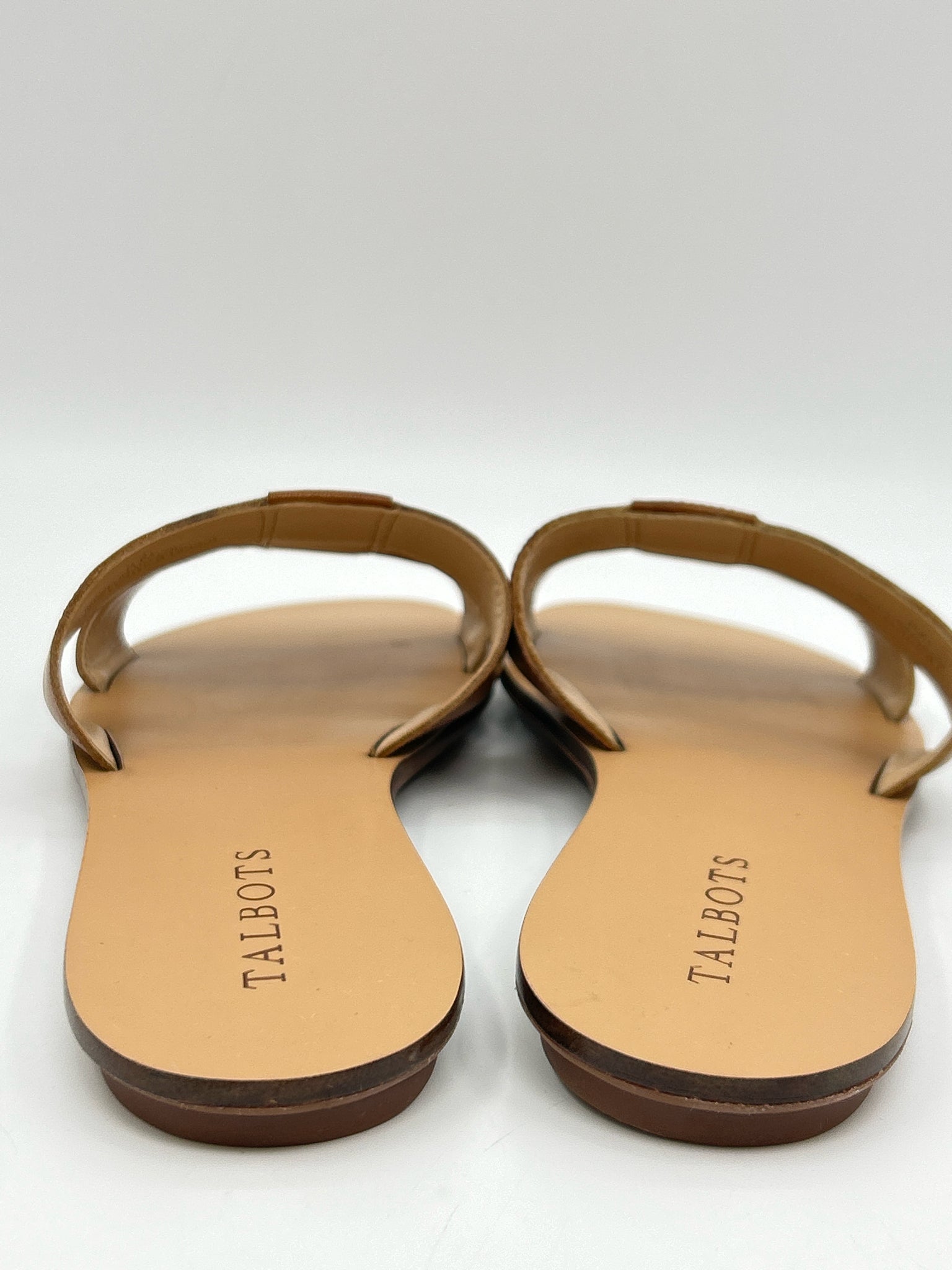 TALBOTS Size 8M Tan Women Sandal