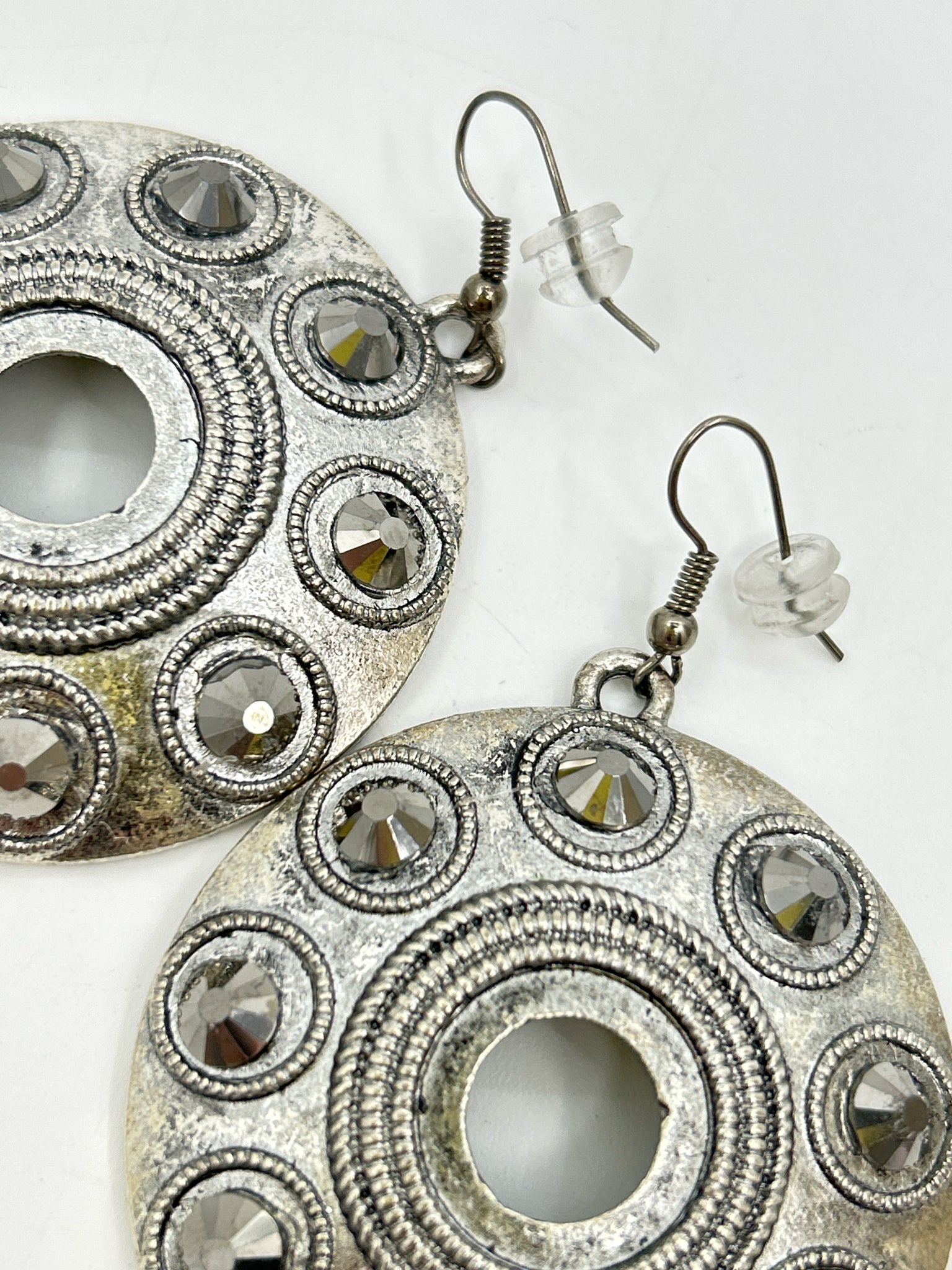 ART BY AMY NWT Silver Earrings