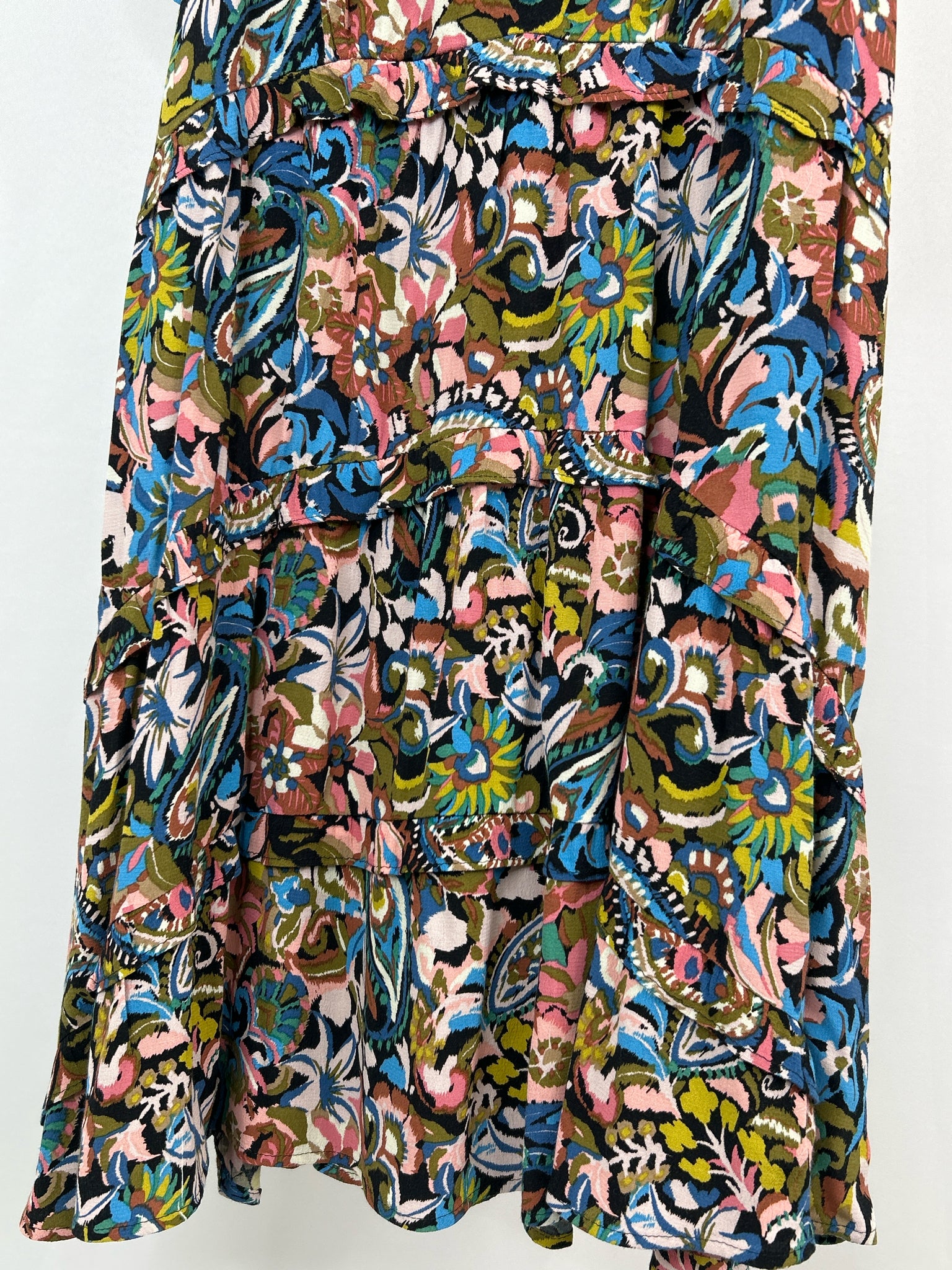 BY ANTHROPOLGIE Size L Multi-Color Women Dress