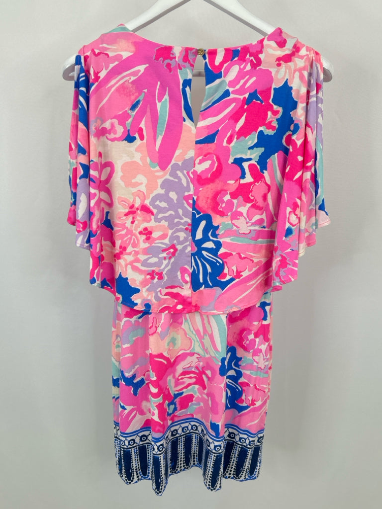 LILLY PULITZER Size XS Pink and Blue Women's Dress