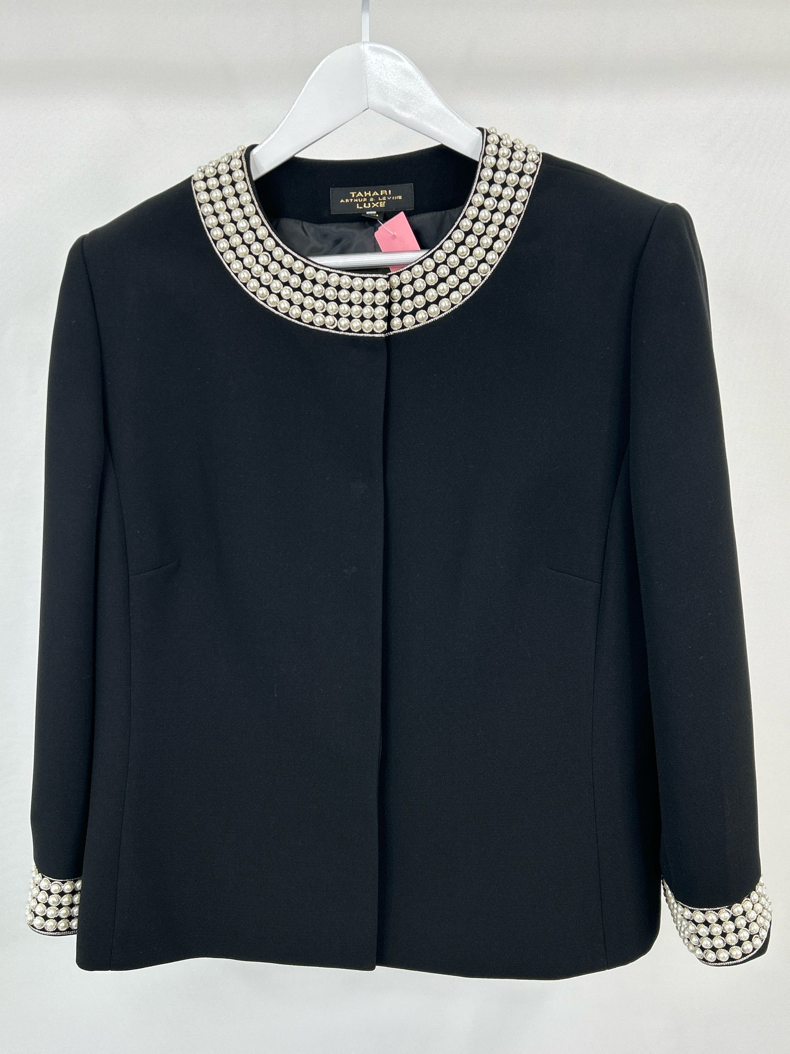 TAHARI Size 16 Black Women Jacket