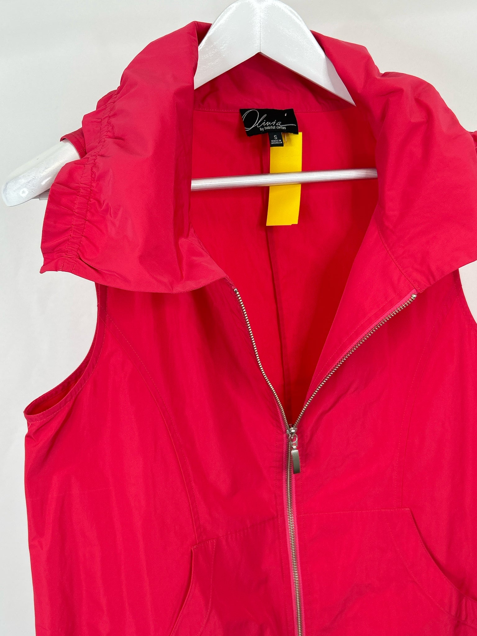 OLIVIA BY HABITAT CLOTHES Size S Pink Women Vest