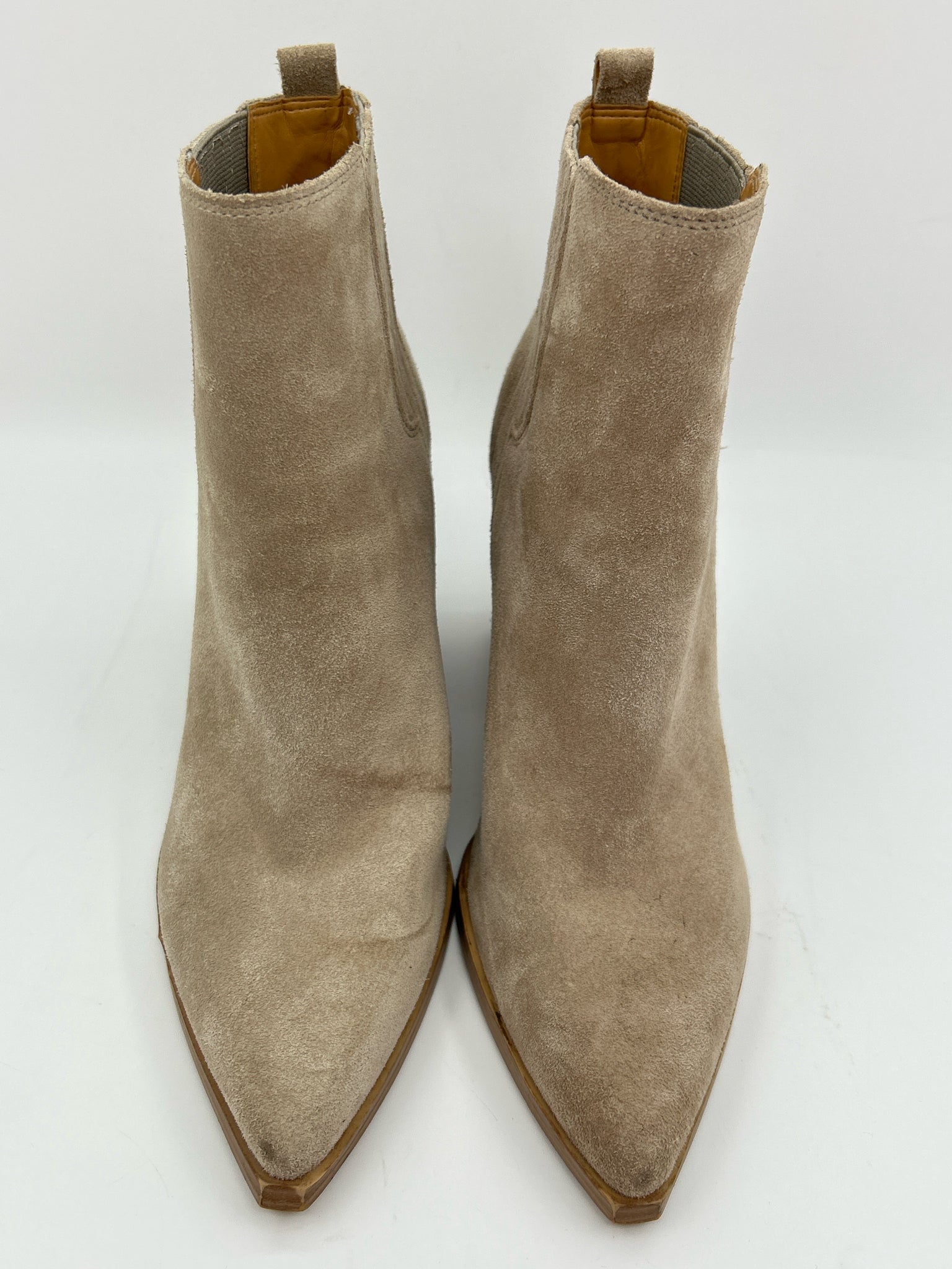 MARC FISHER Size 8M Beige Women Booties