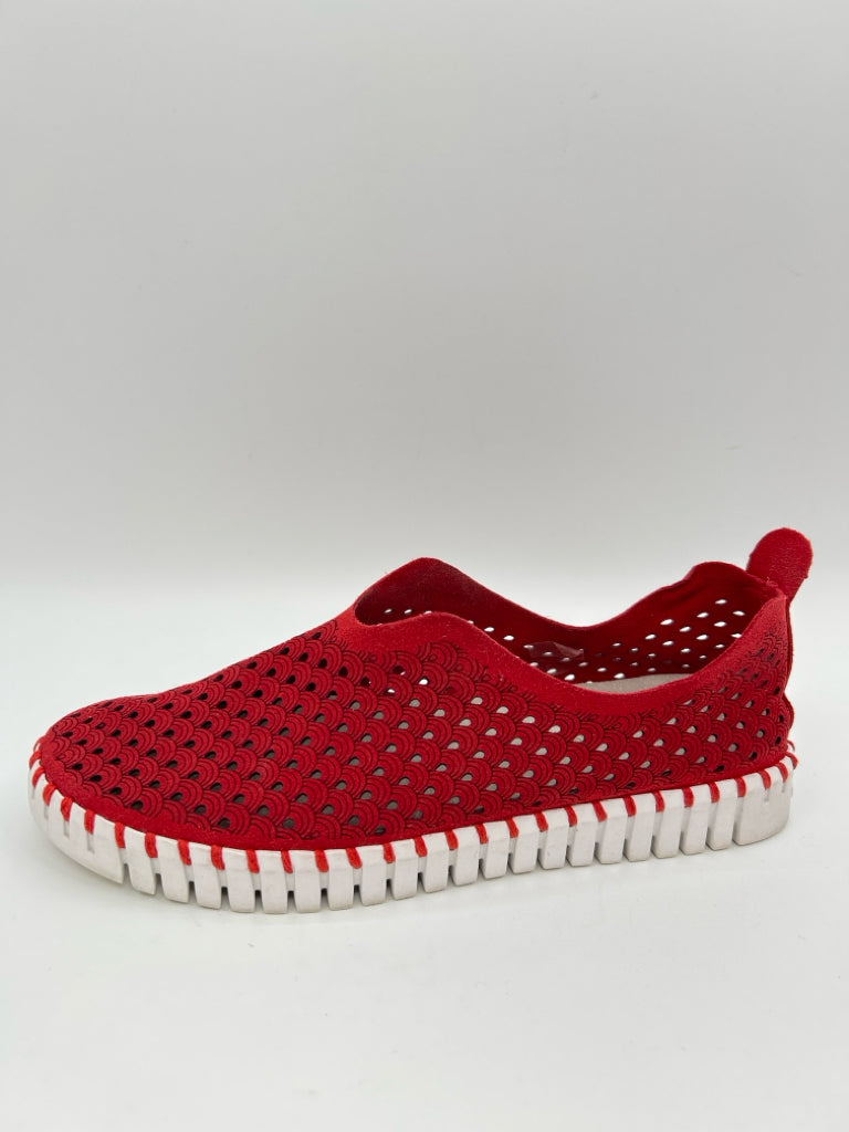 ILSE JACOBSEN Women Size 39 Red Shoes