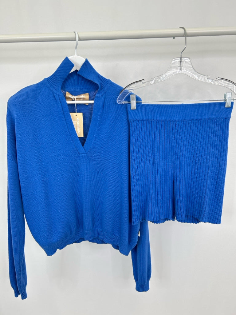 Araminta James Women Size S/M Blue 2-piece Set