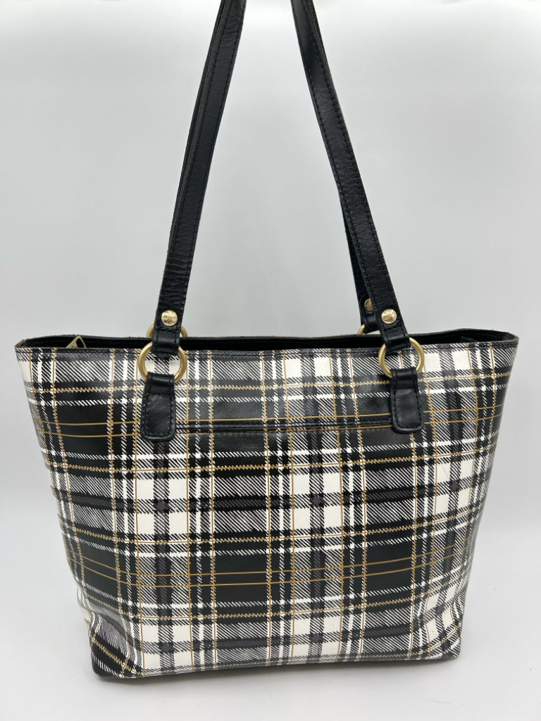PATRICIA NASH Black & White Women's Tote