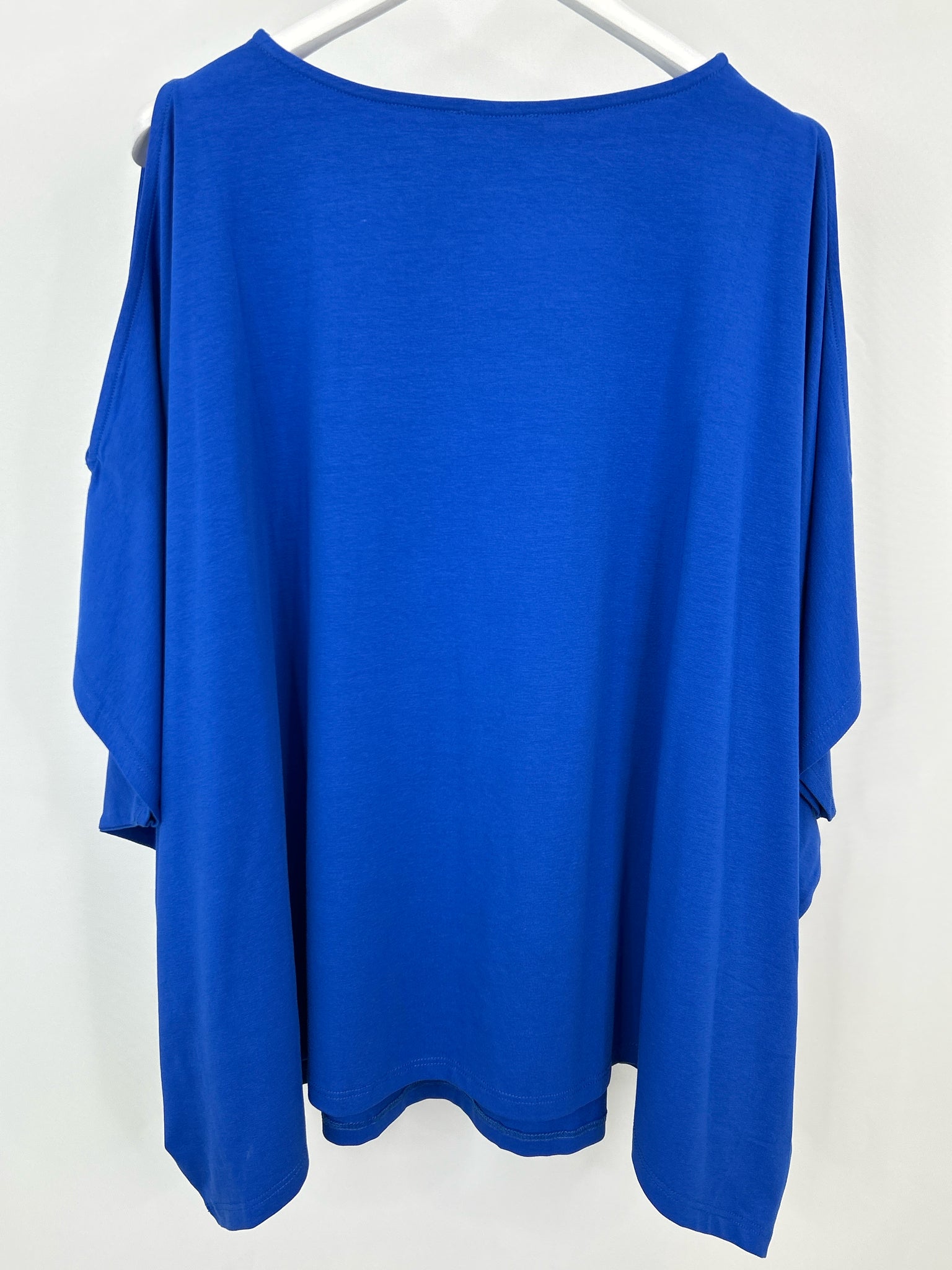 ALEMBIKA Size 2X Cobalt Blue Women Top