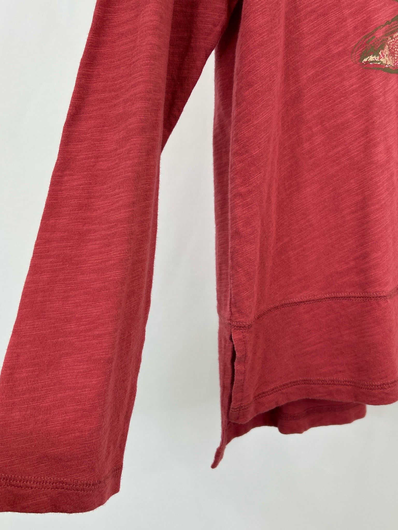 Escape by Habitat Clothes Size S Garnet Women T-shirt
