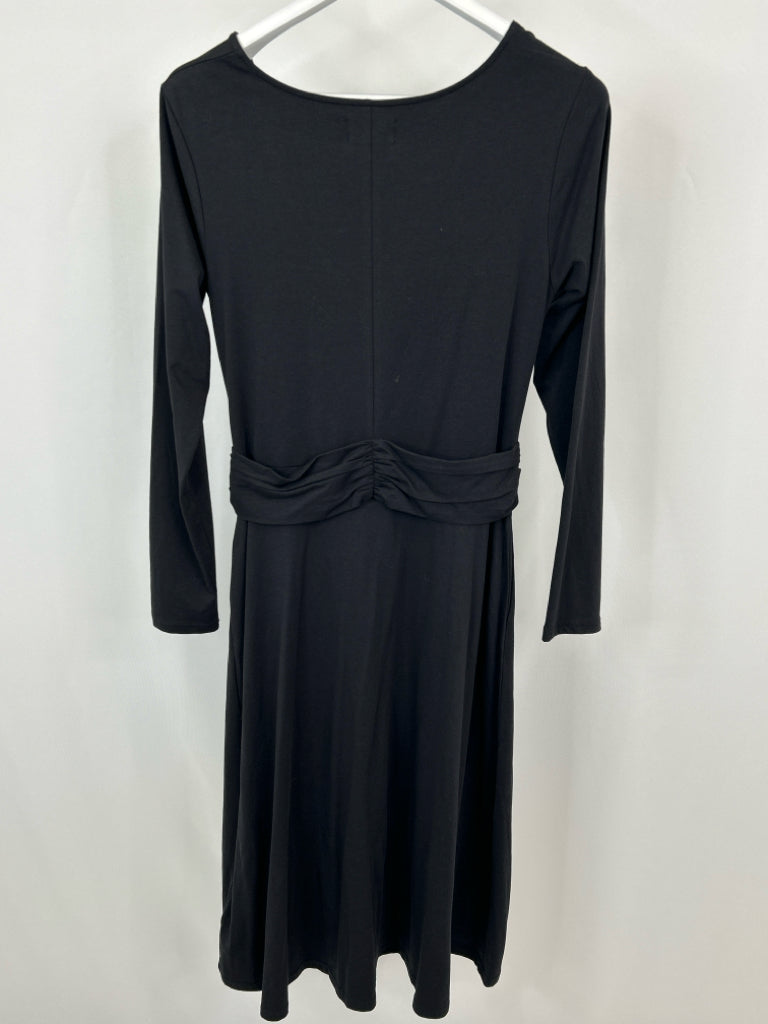 PACT Size L Black Dress