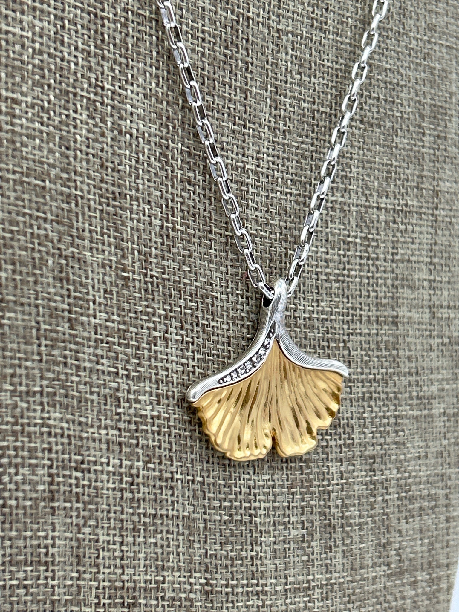 BRIGHTON Silver and Gold Necklace