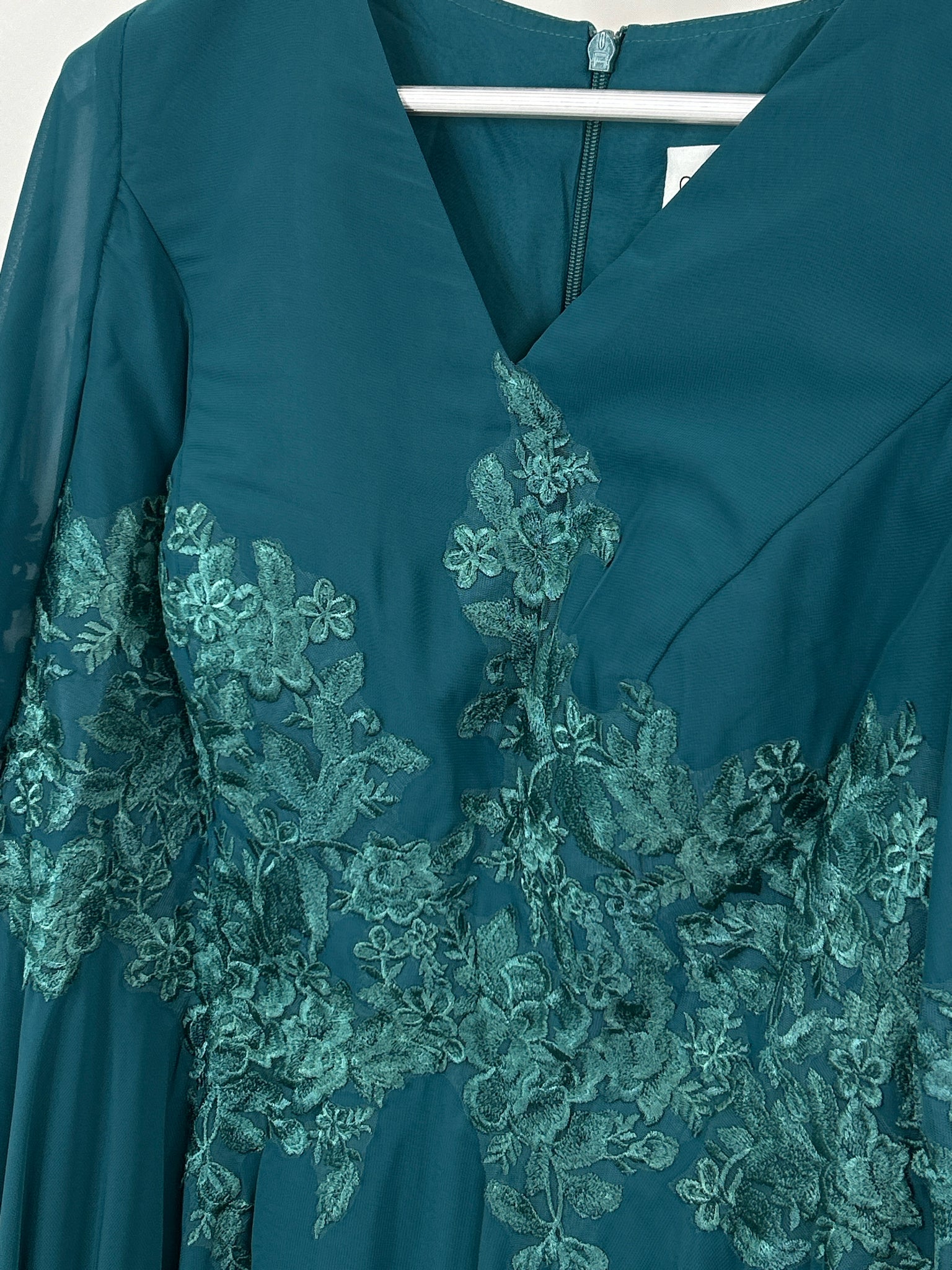 CICINIA Size 18 Teal Women Dress