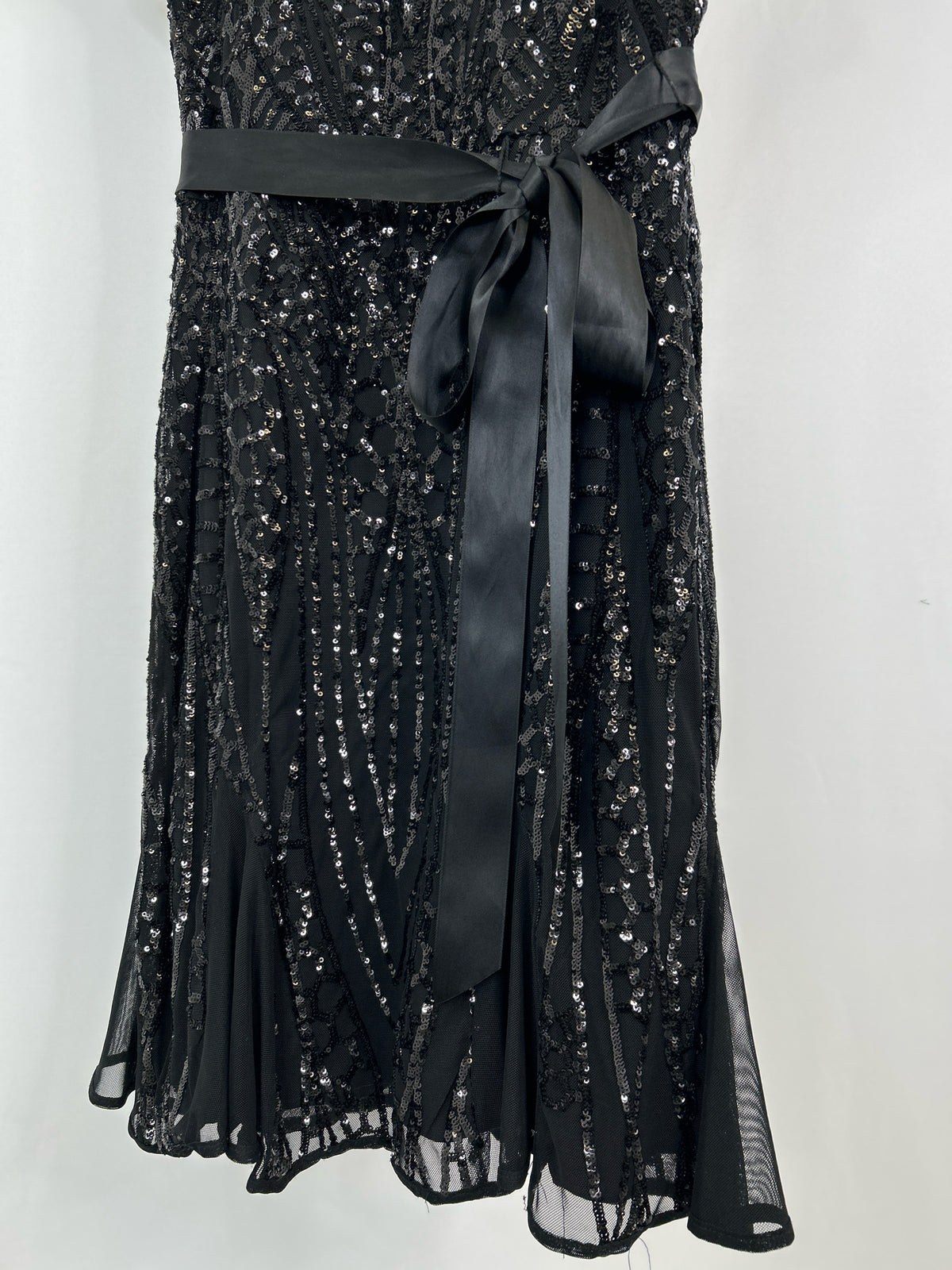 R&M RICHARDS Size 8 Black Women Dress