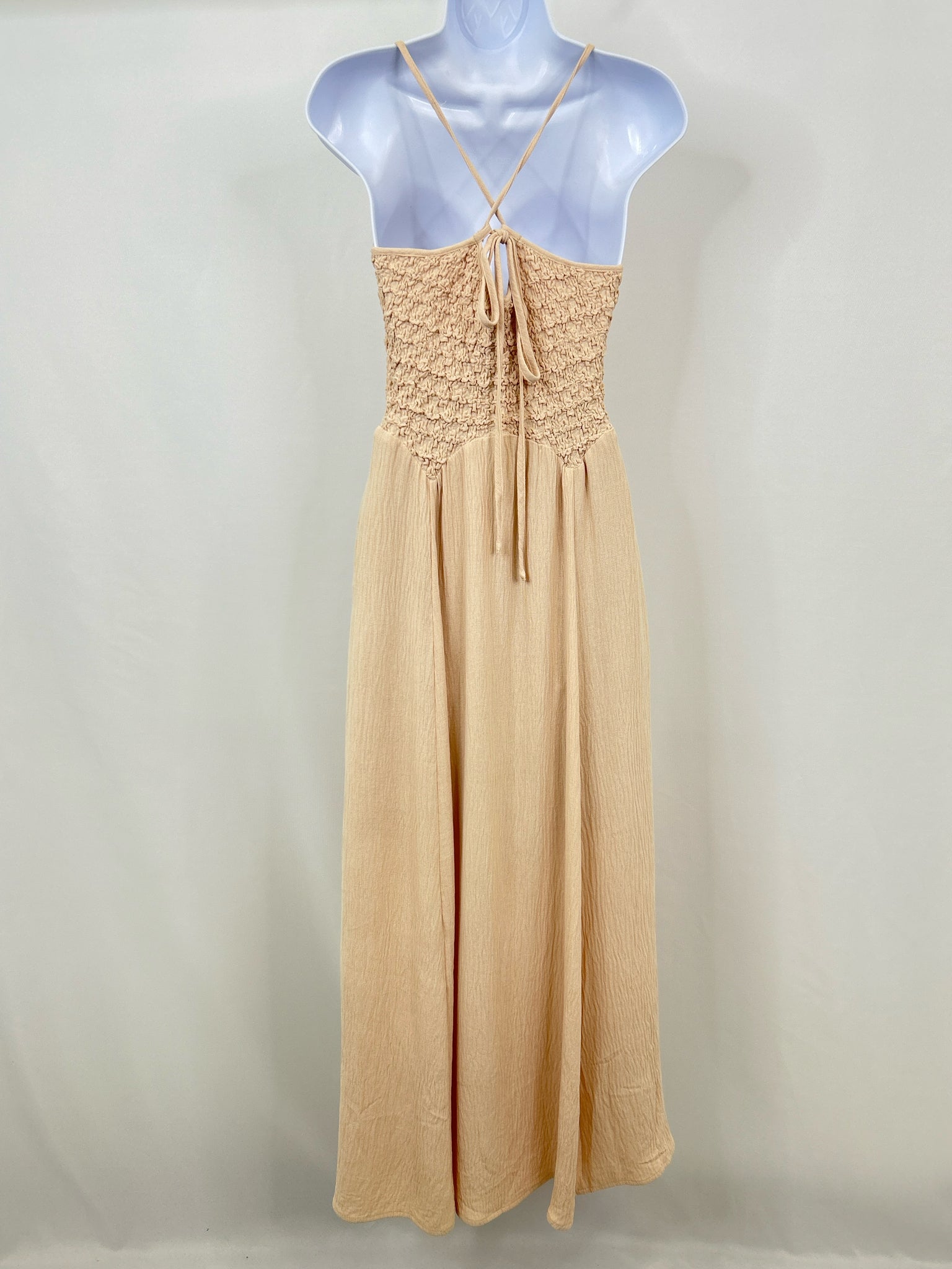 ILLA ILLA Size S Beige Women Dress