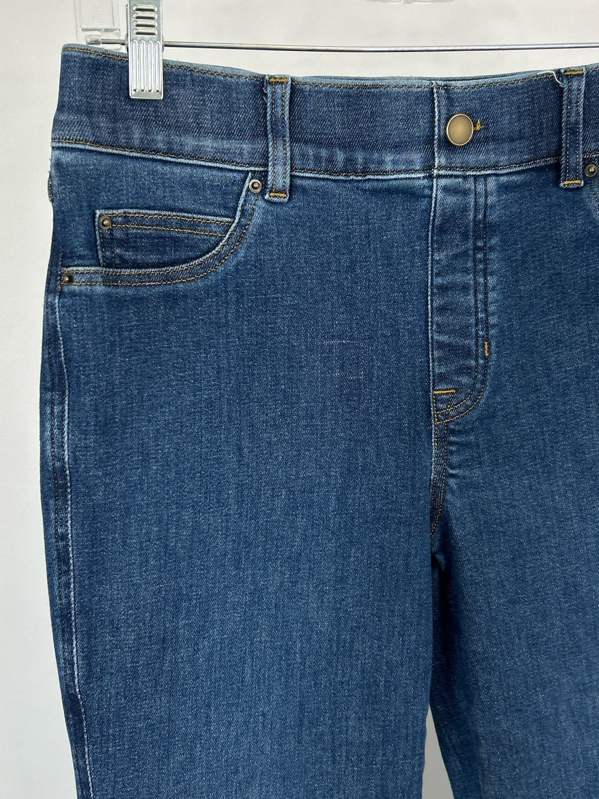SPANX Size M BLUE DENIM Women jeans