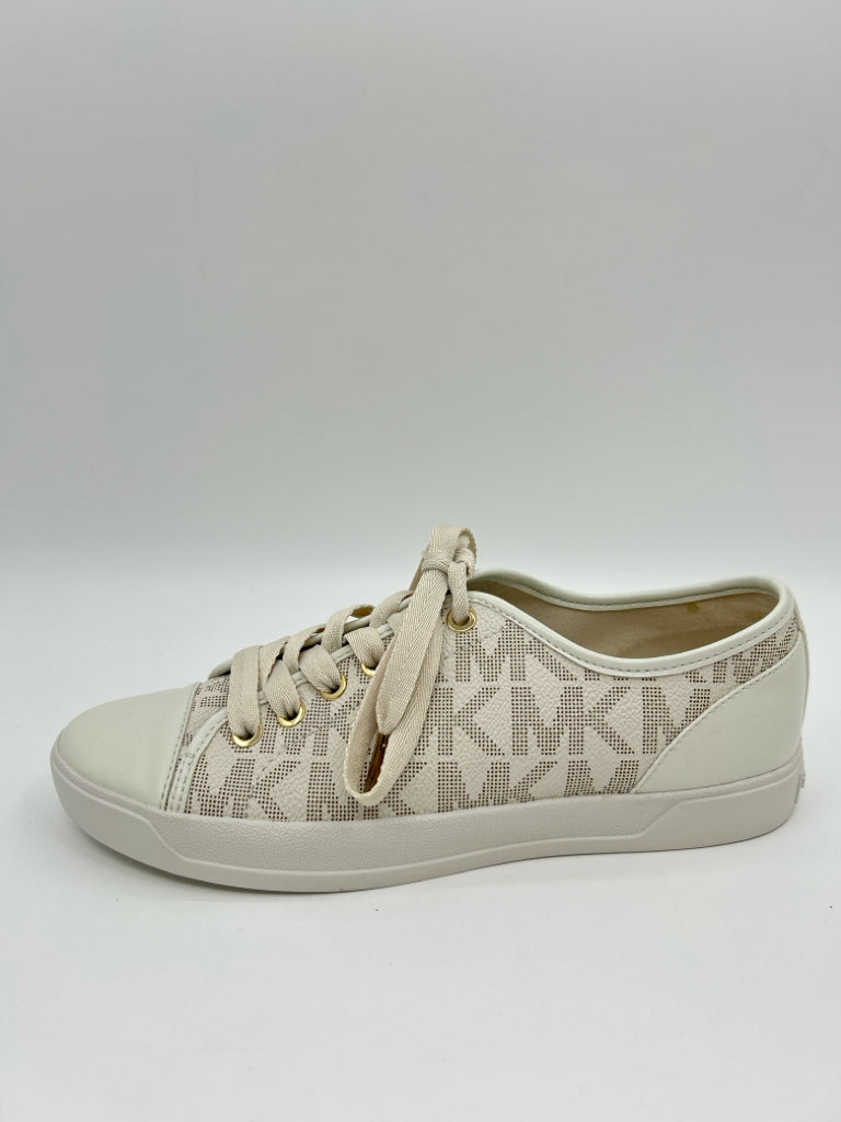 MICHAEL KORS Women Size 7 Ivory Sneakers