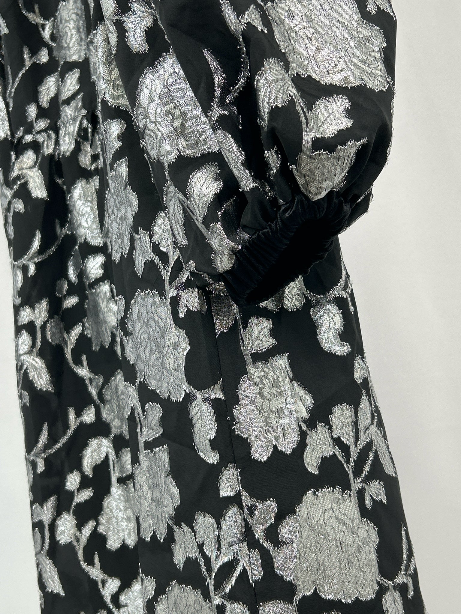 ELOQUII Size 20 Black and Silver Women Dress NWT