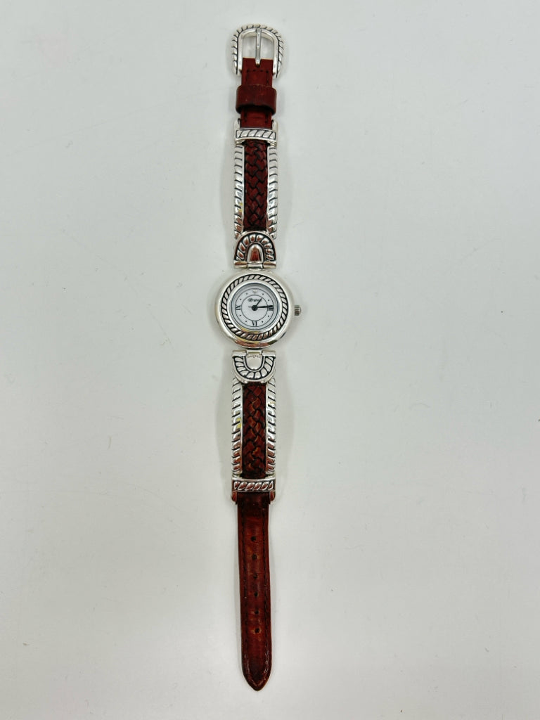 BRIGHTON BROWN AND SILVER Watch