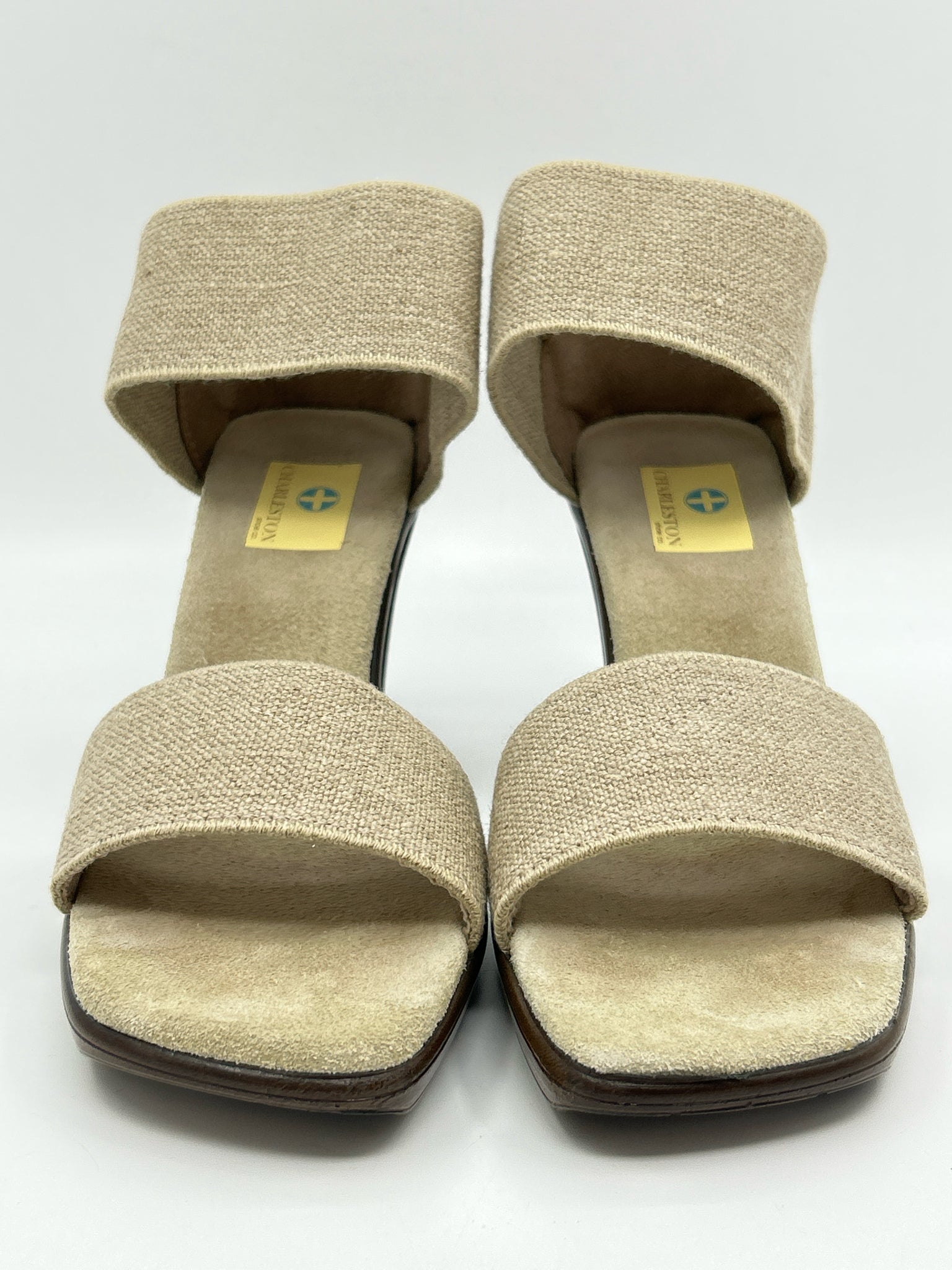 CHARLESTON SHOE COMPANY Size 9 Beige Women Sandal