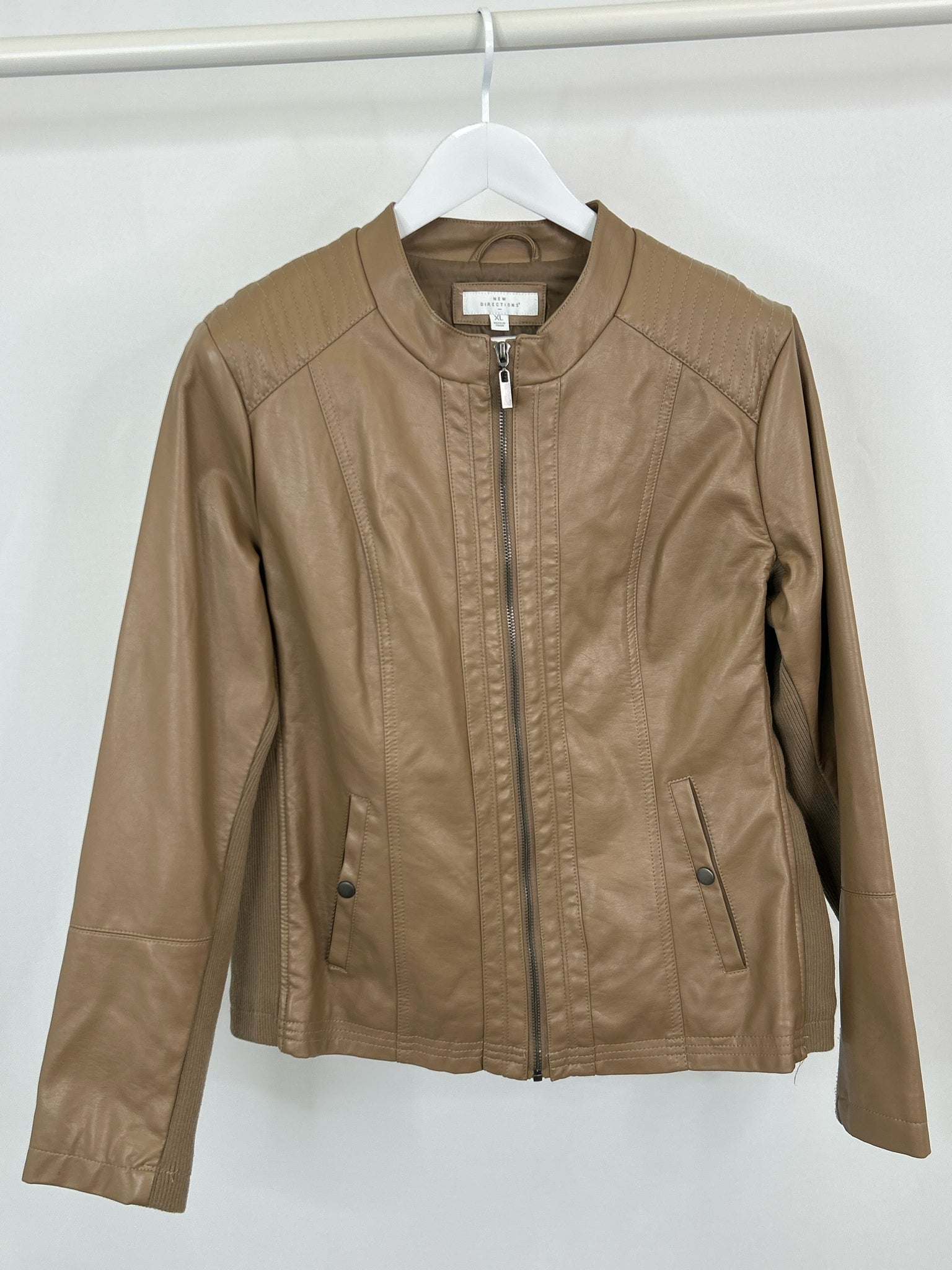 NEW DIRECTIONS Size XL Brown Women Jacket