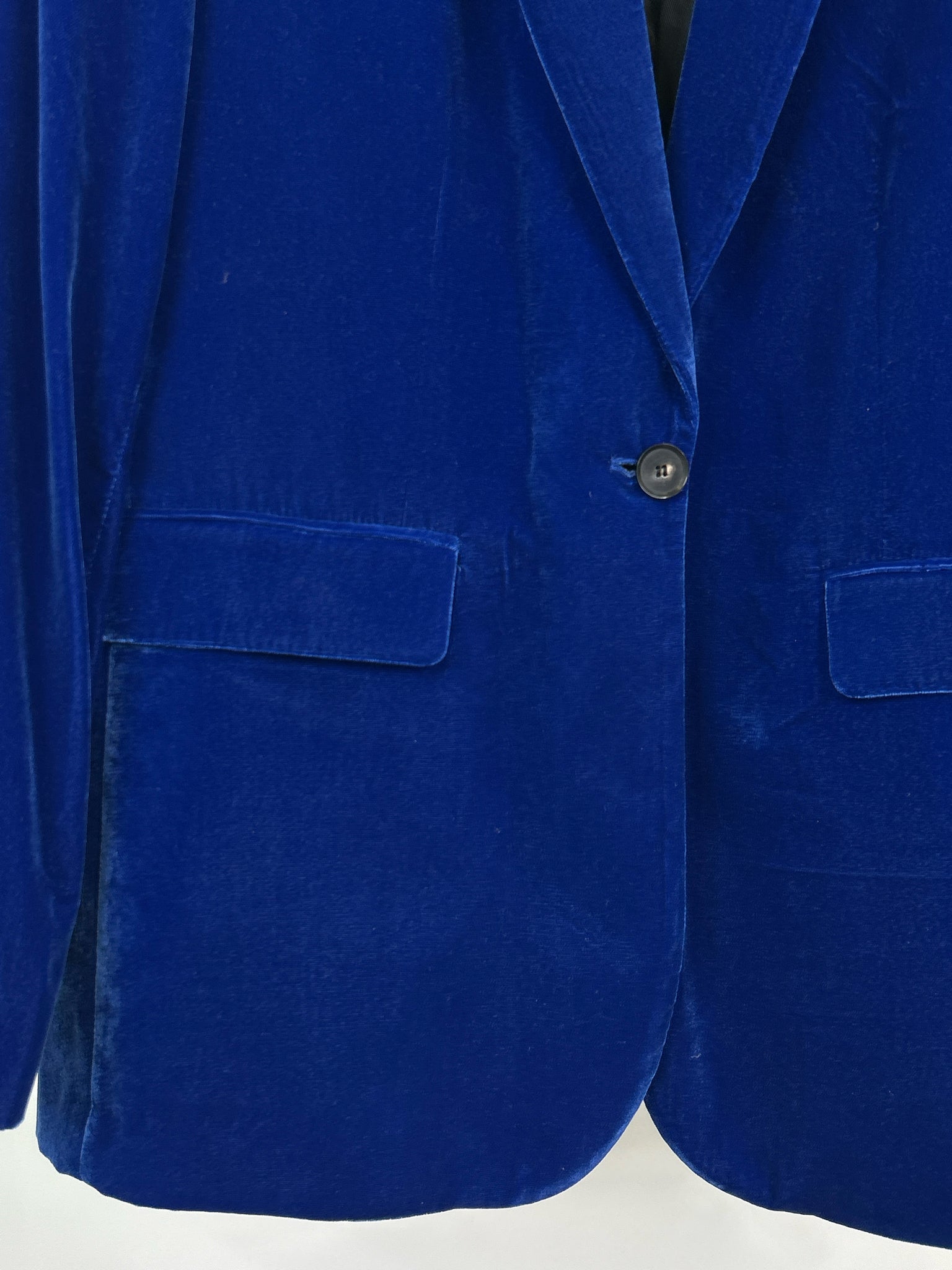 ZARA Size L Blue Women Blazer