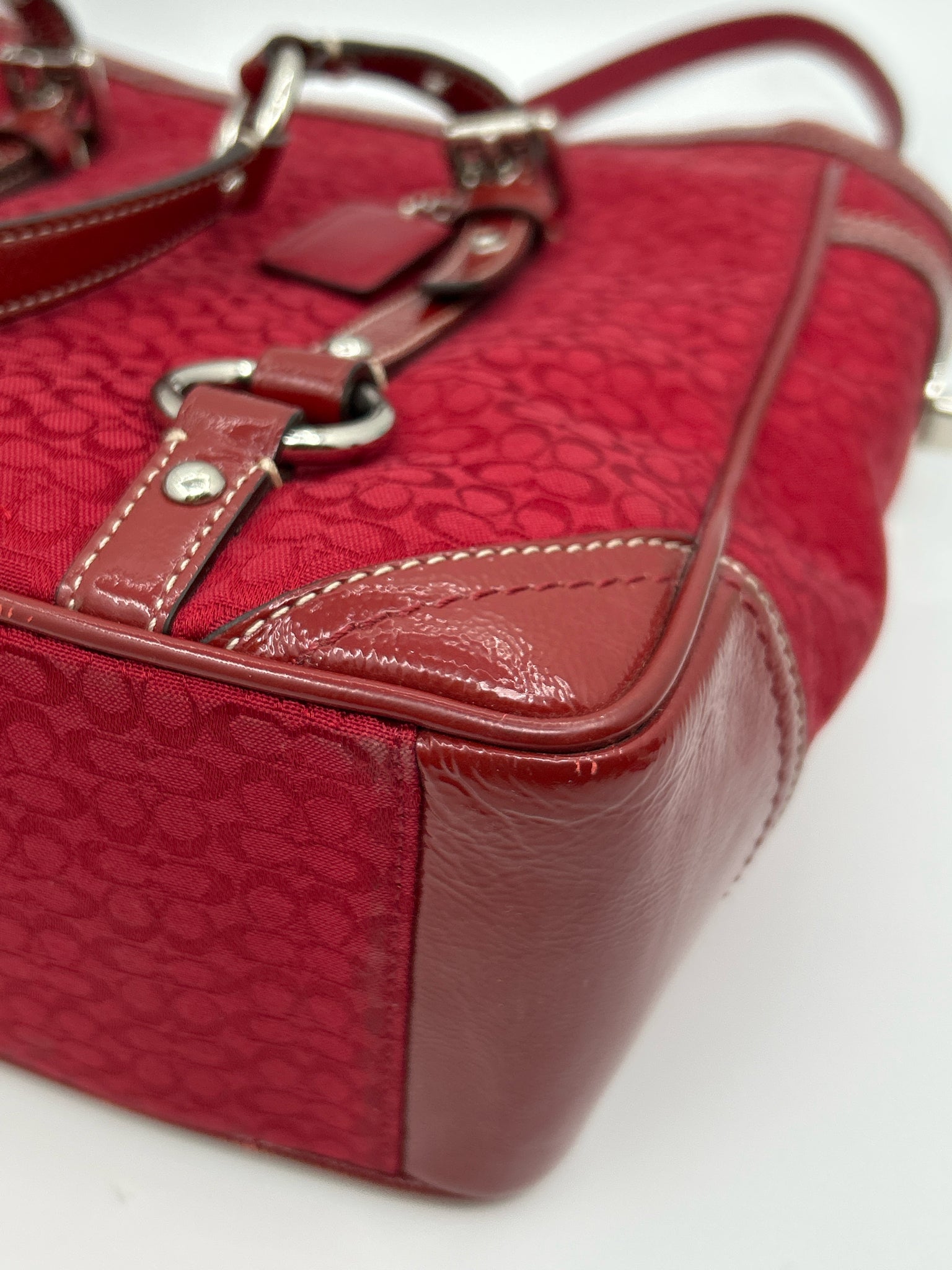 COACH Red Women Tote