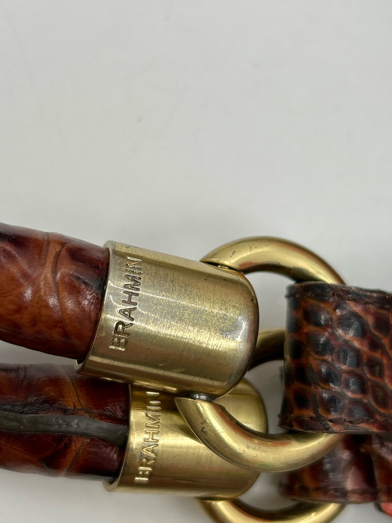 BRAHMIN Orange Women Purse