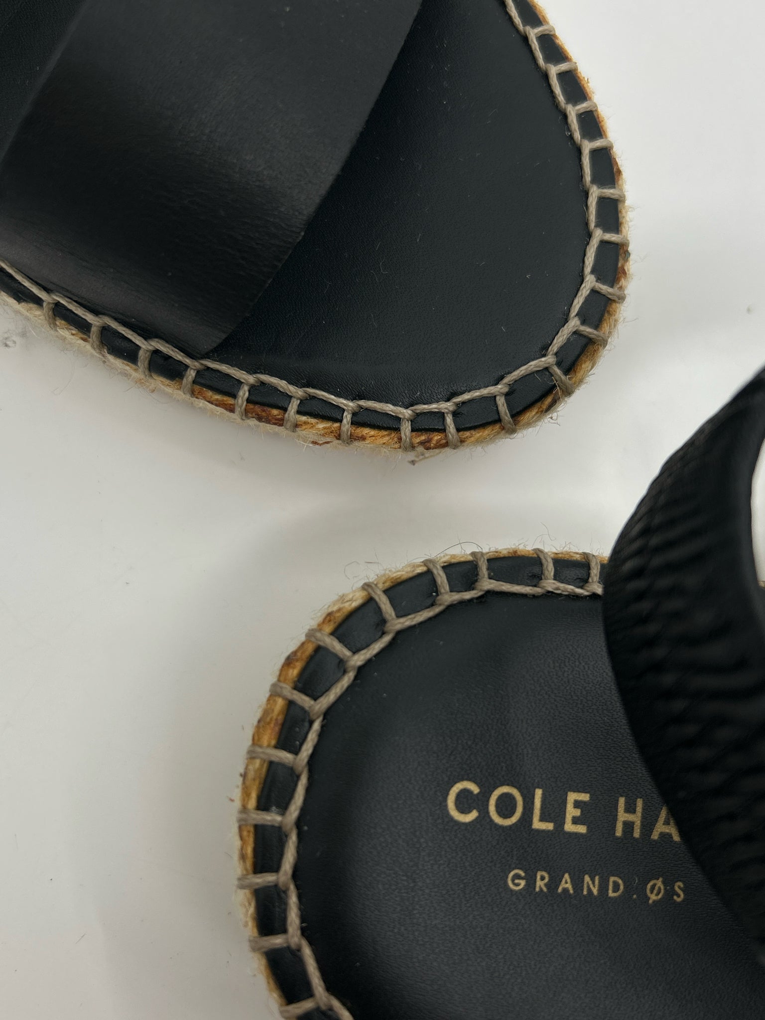 COLE HAAN Size 8B Black Women Sandal