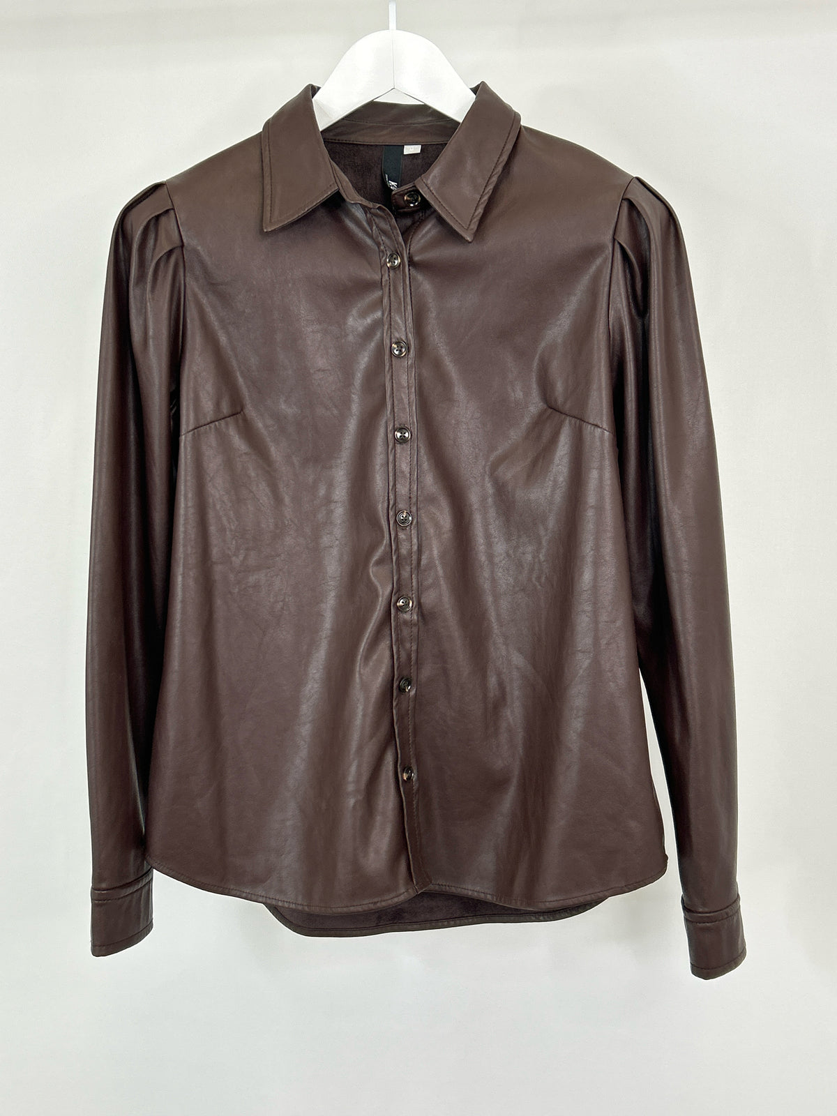KUT From the Kloth Size M Dark Brown Women Shirt