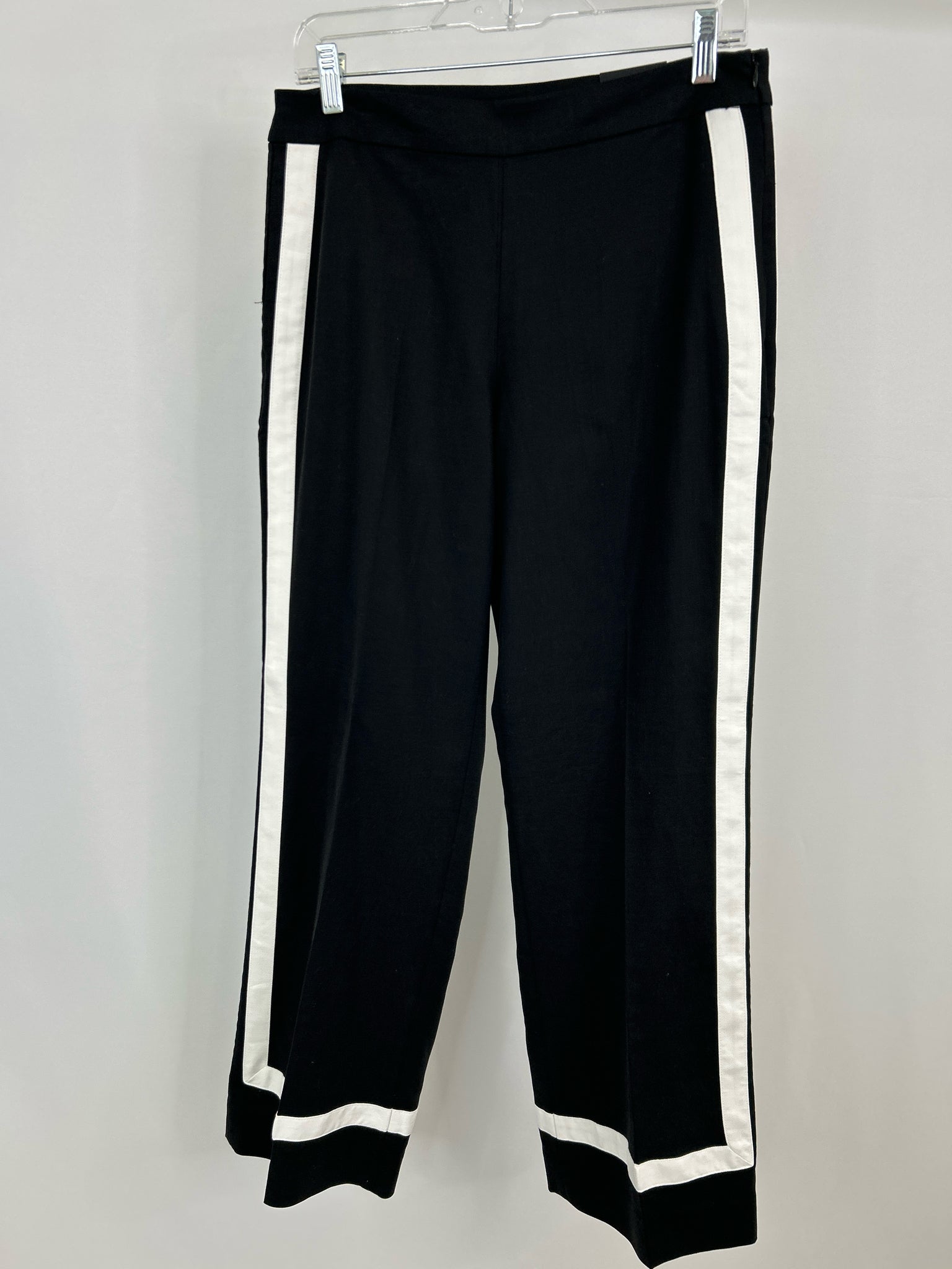 White House Black Market Size 6 Black and White Women Pants NWT