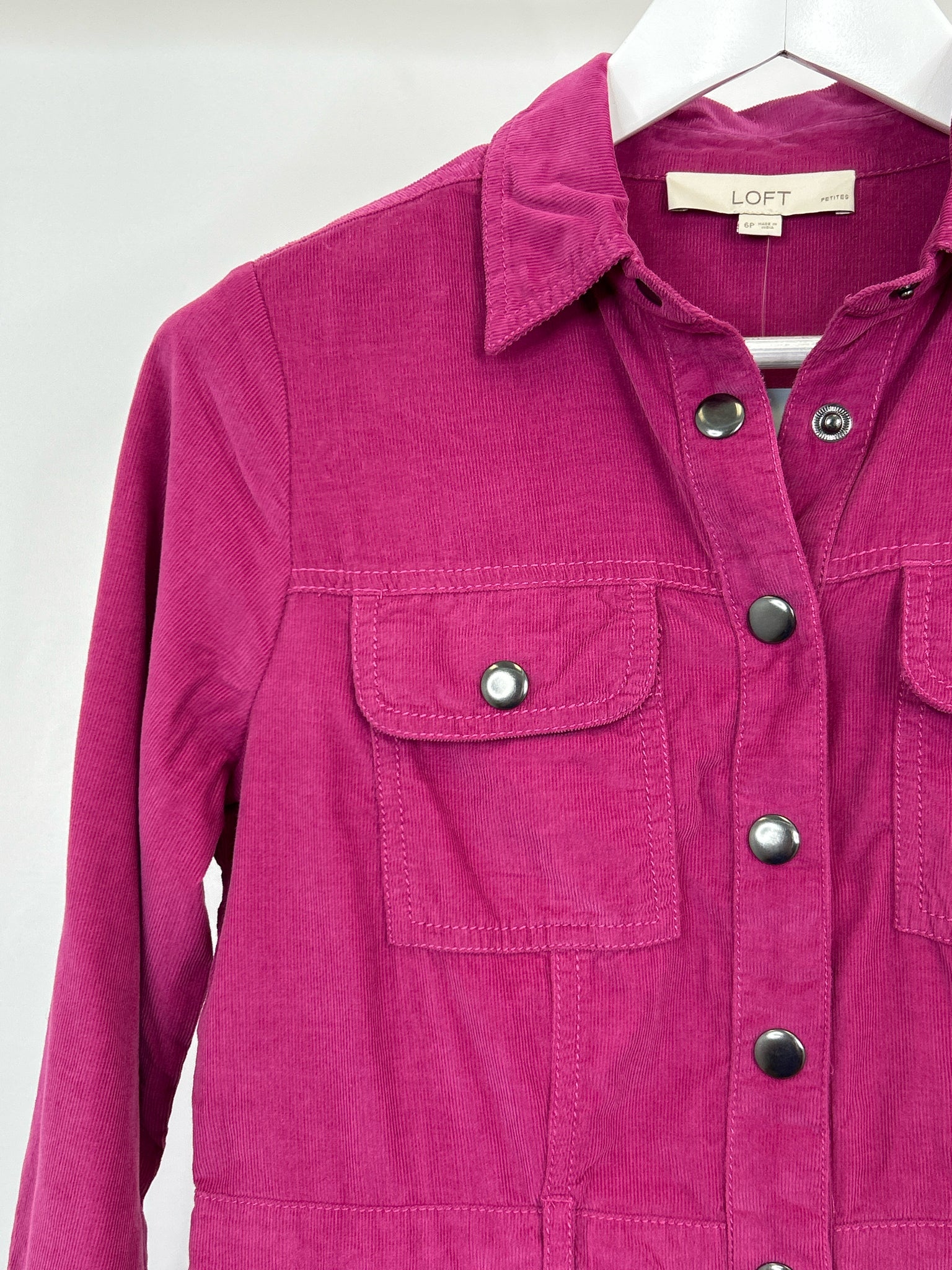 LOFT Size 6P berry Women Dress