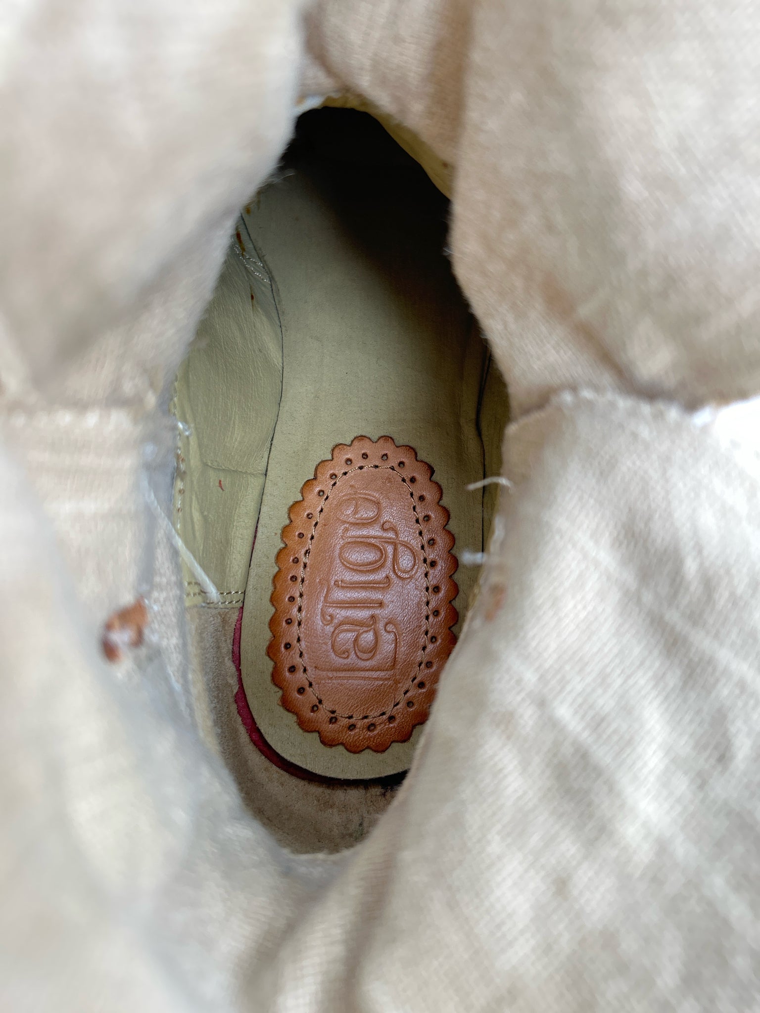 LATIGO Size 8.5M Tan Women Booties