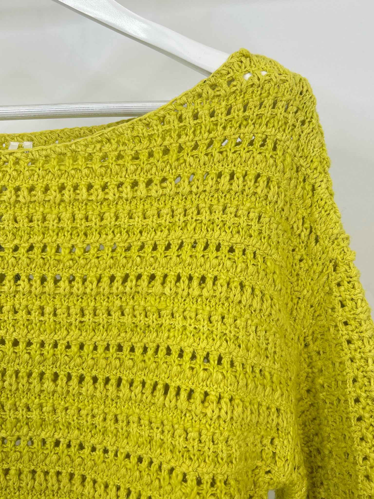 ANTHROPOLOGIE Size XXS Chartreuse Women Sweater