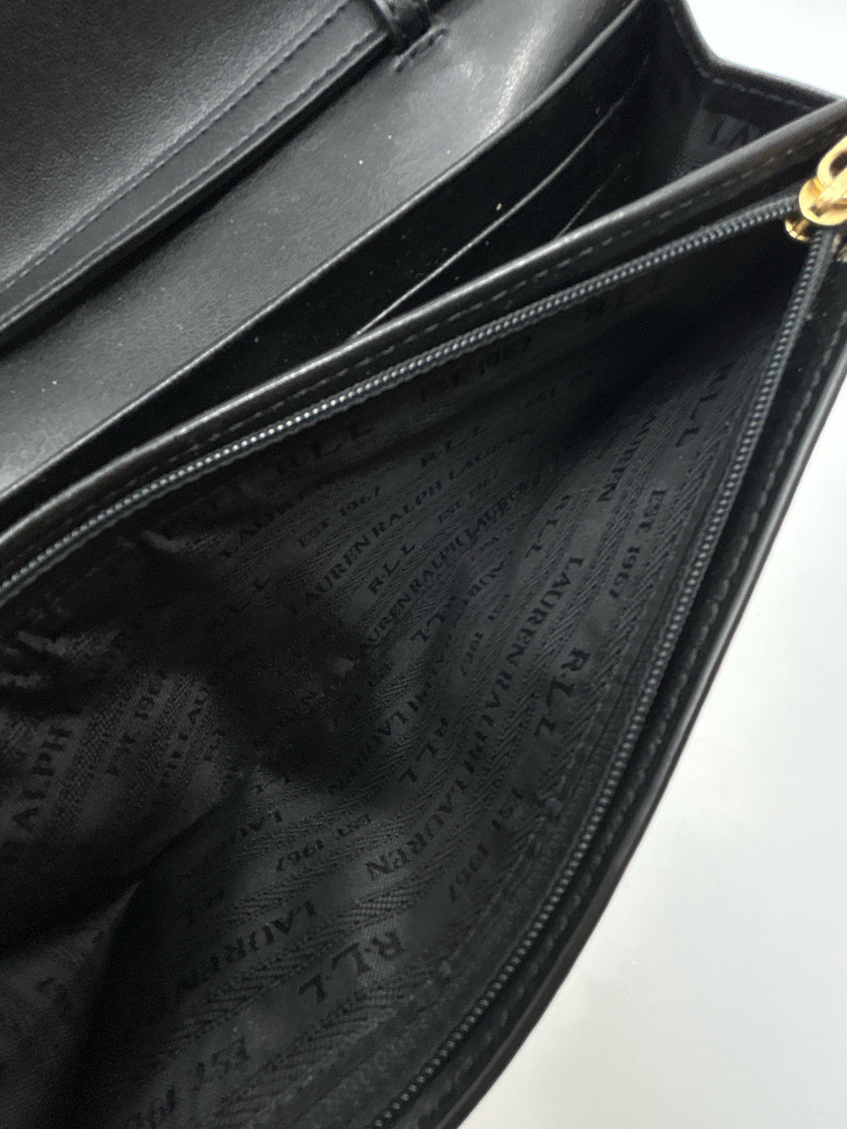 Lauren Ralph Lauren Black Women Wallet