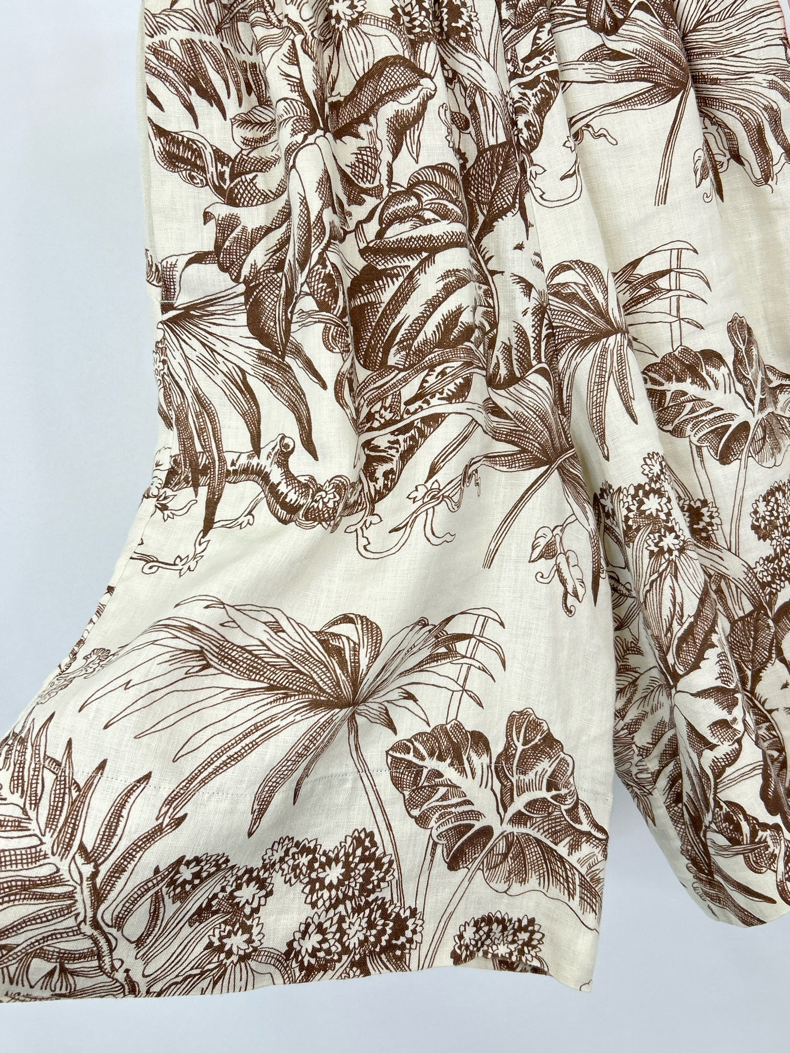 COS Size 2 Brown Print Women Shorts