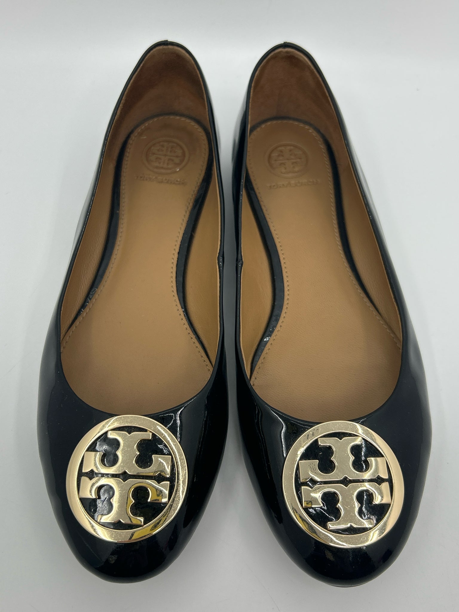 TORY BURCH Size 7 Black Women Flats