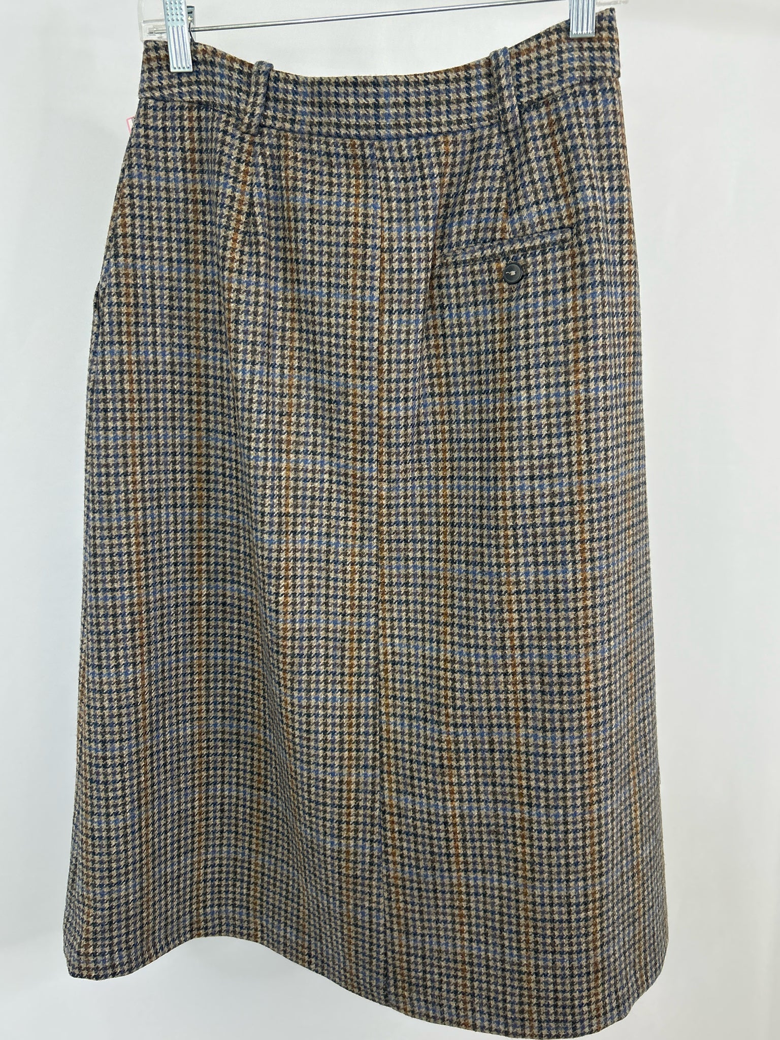 ZARA Size M Brown Print Women Skirt