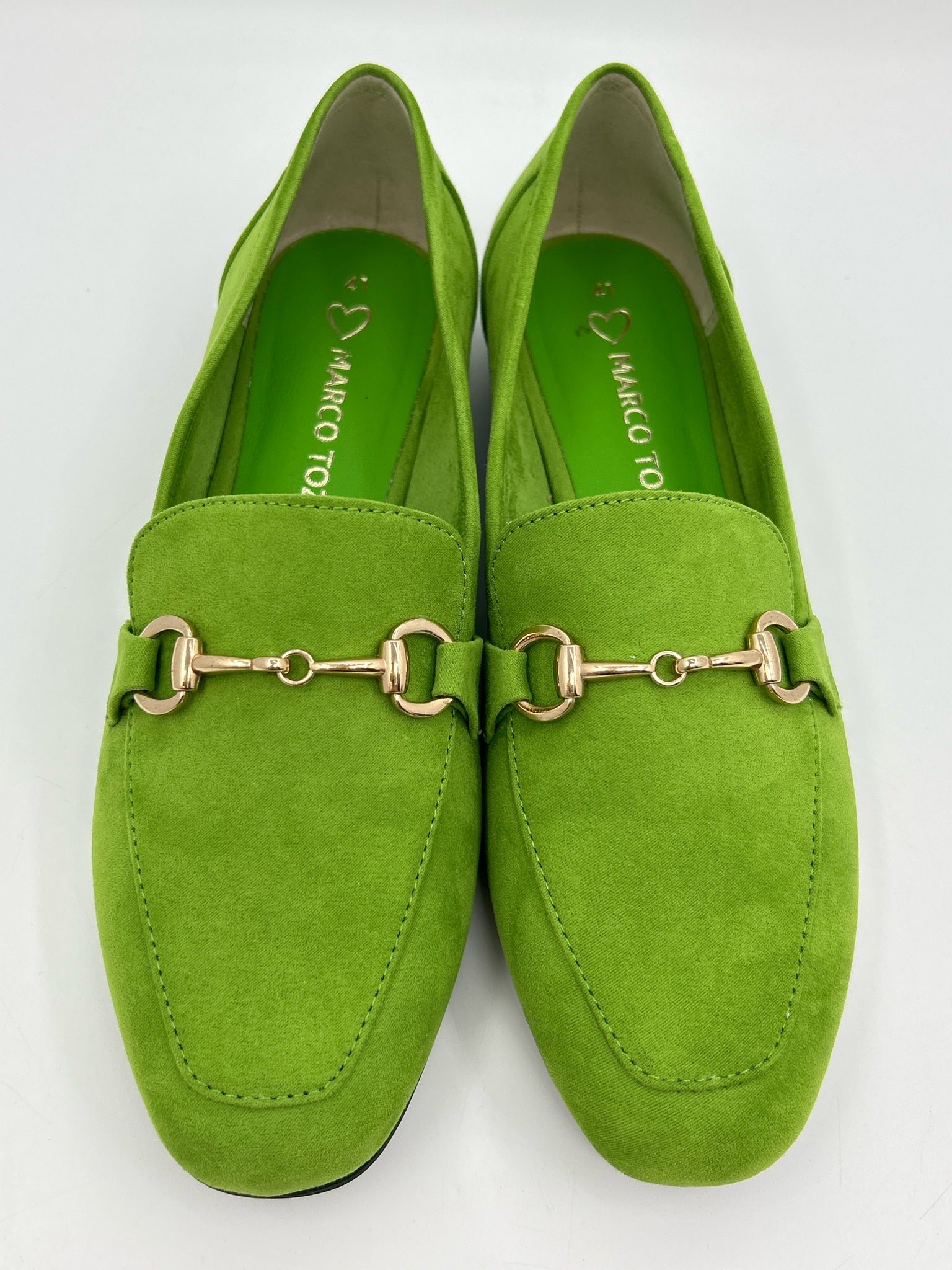 MARCO TOZZI Size 41/US 10 Green Women Loafer