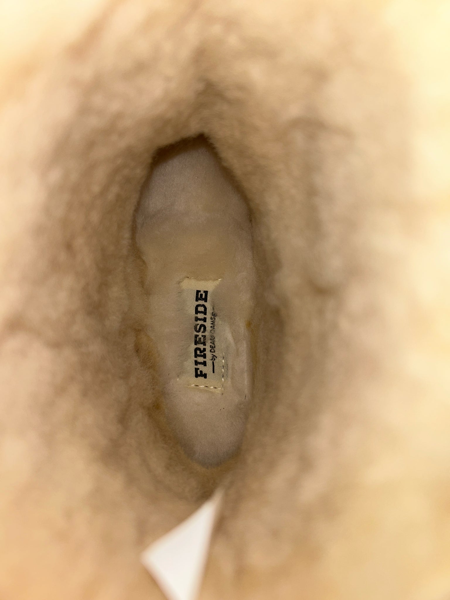 FIRESIDE By DEARFOAMS Size 10 Chestnut Women Booties NIB