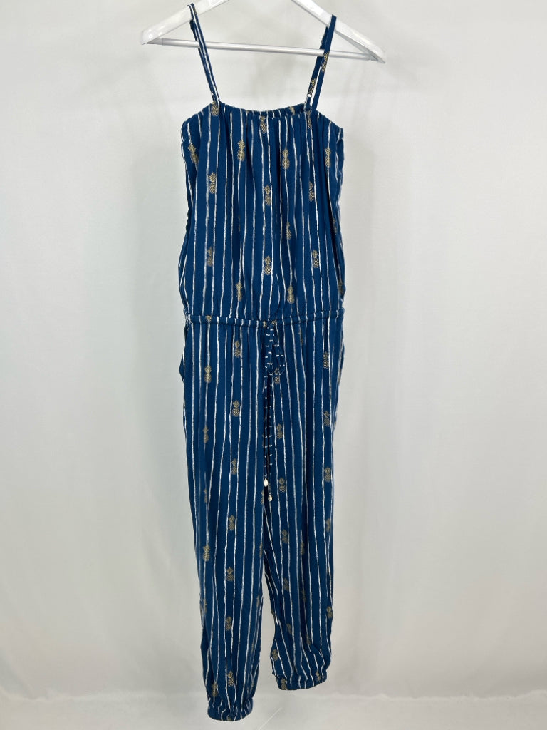 Angels by the Sea Size S/M Blue Women's Jumpsuit NWT