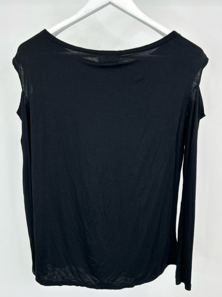 FEEL THE PIECE Women Size XS/S Black Top NWT